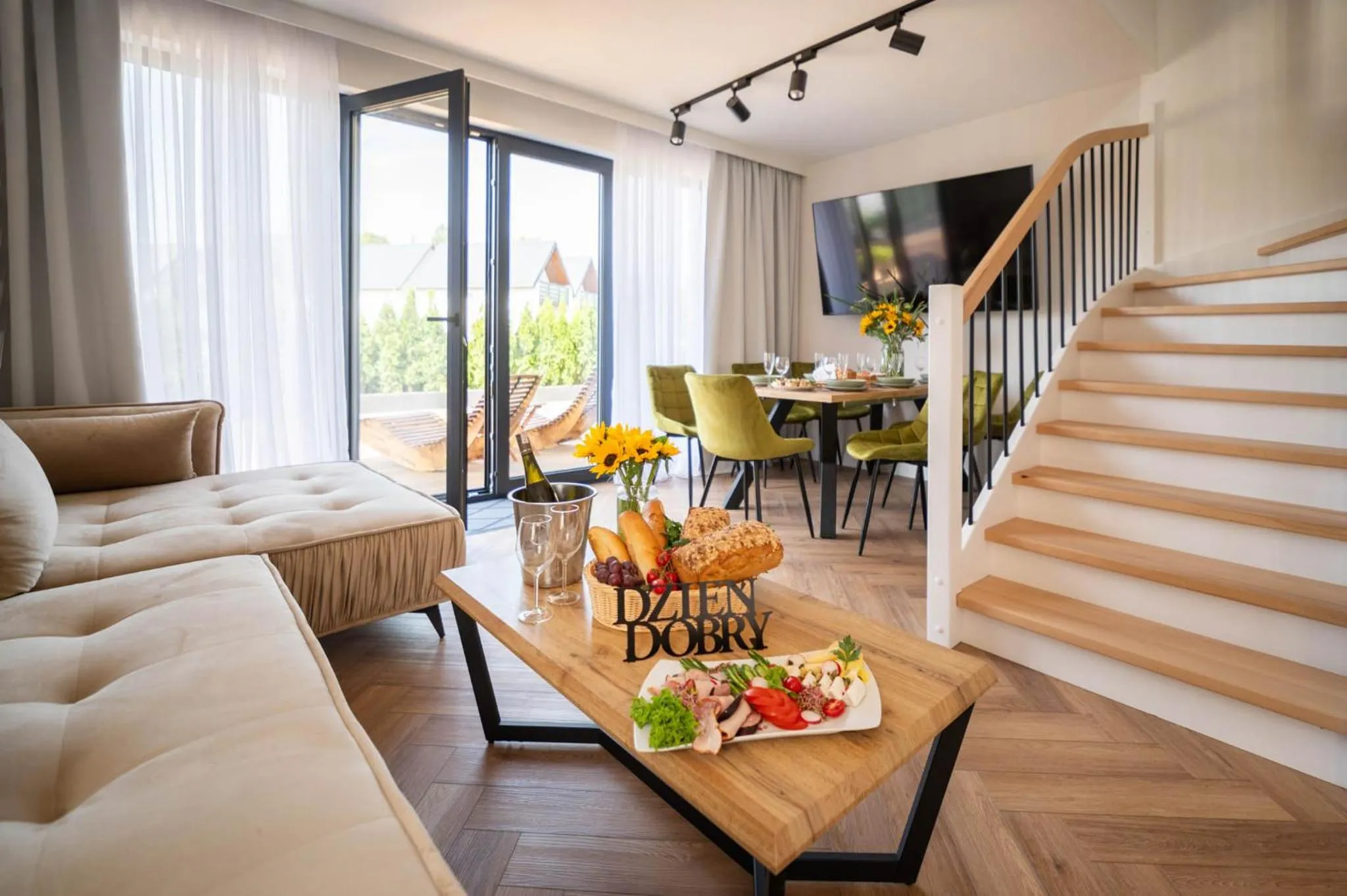 Living room in Amber Park Spa