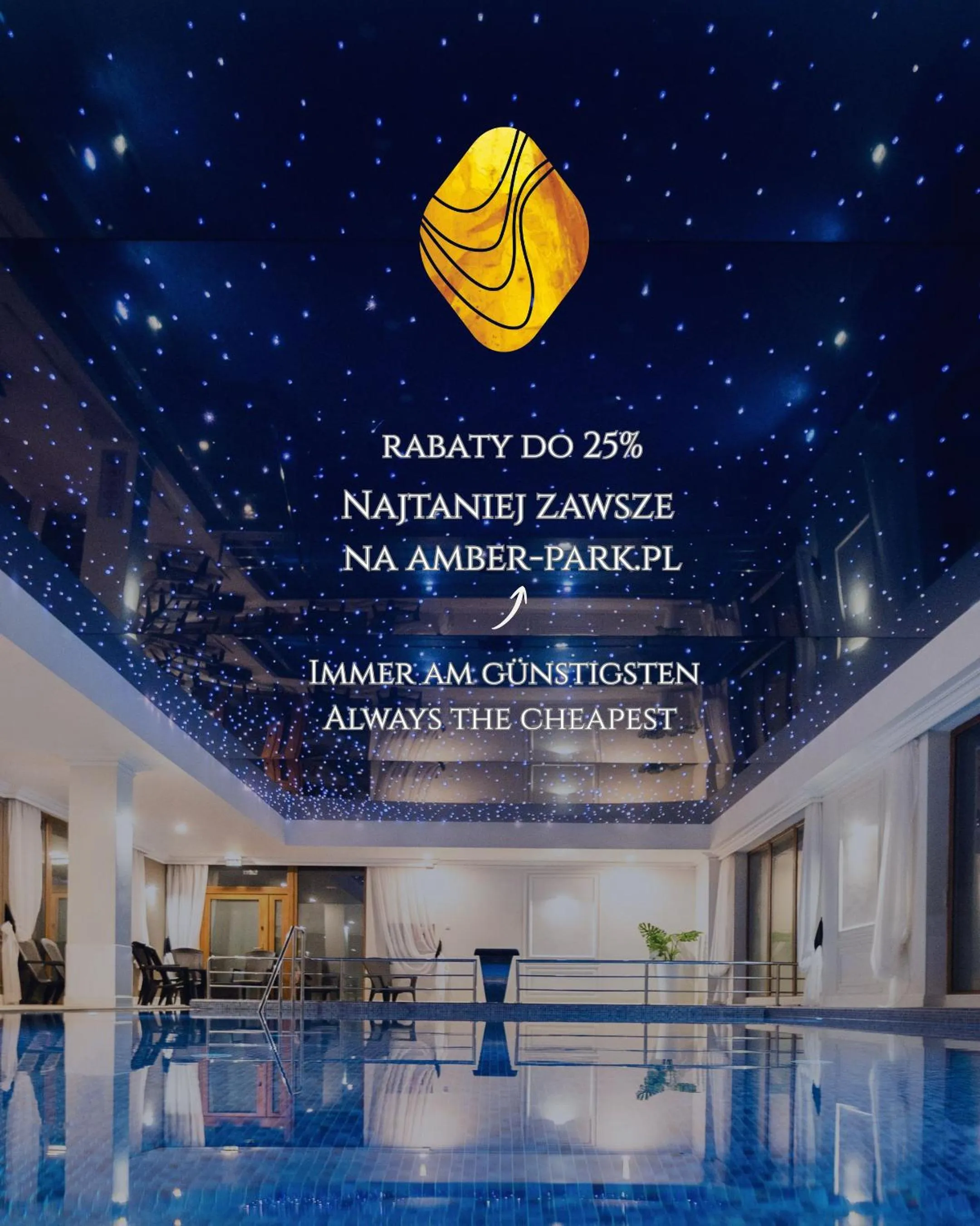 Swimming pool in Amber Park Spa