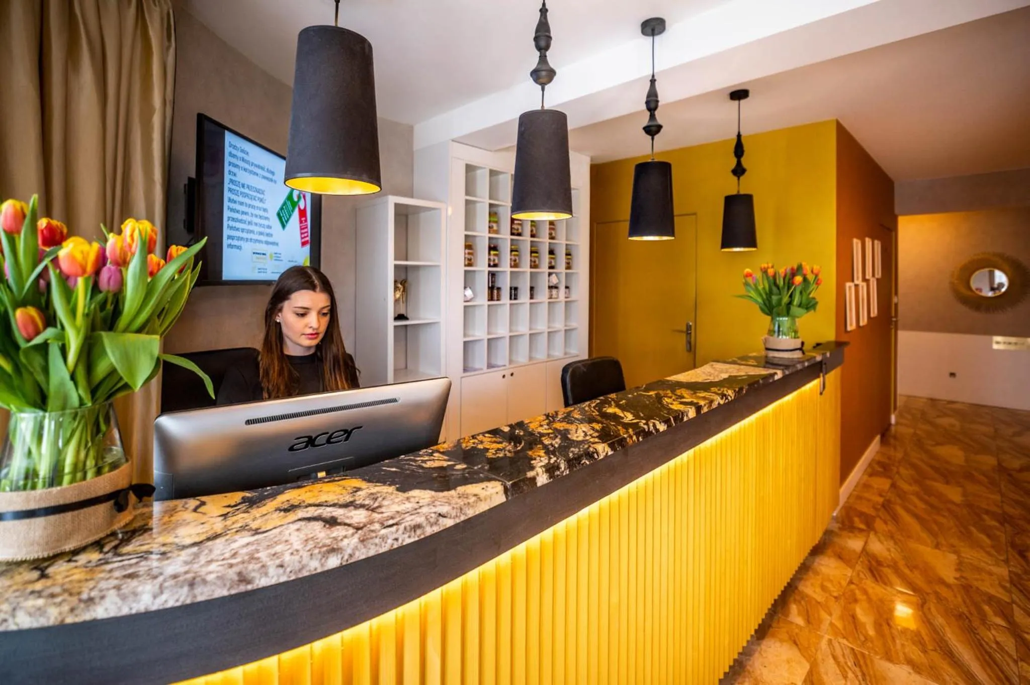 Lobby or reception in Amber Park Spa