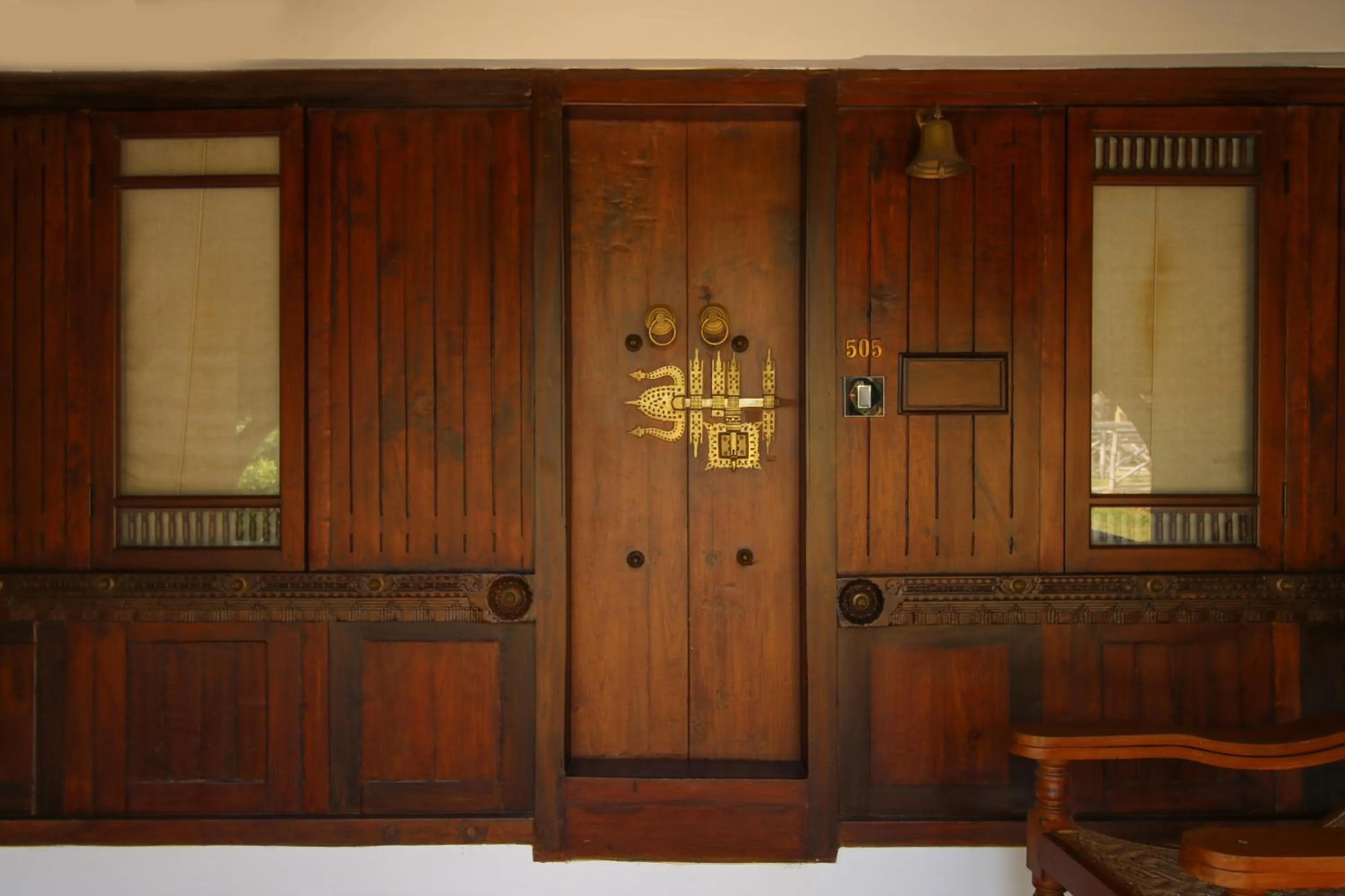 Facade/entrance in Punnamada Resort