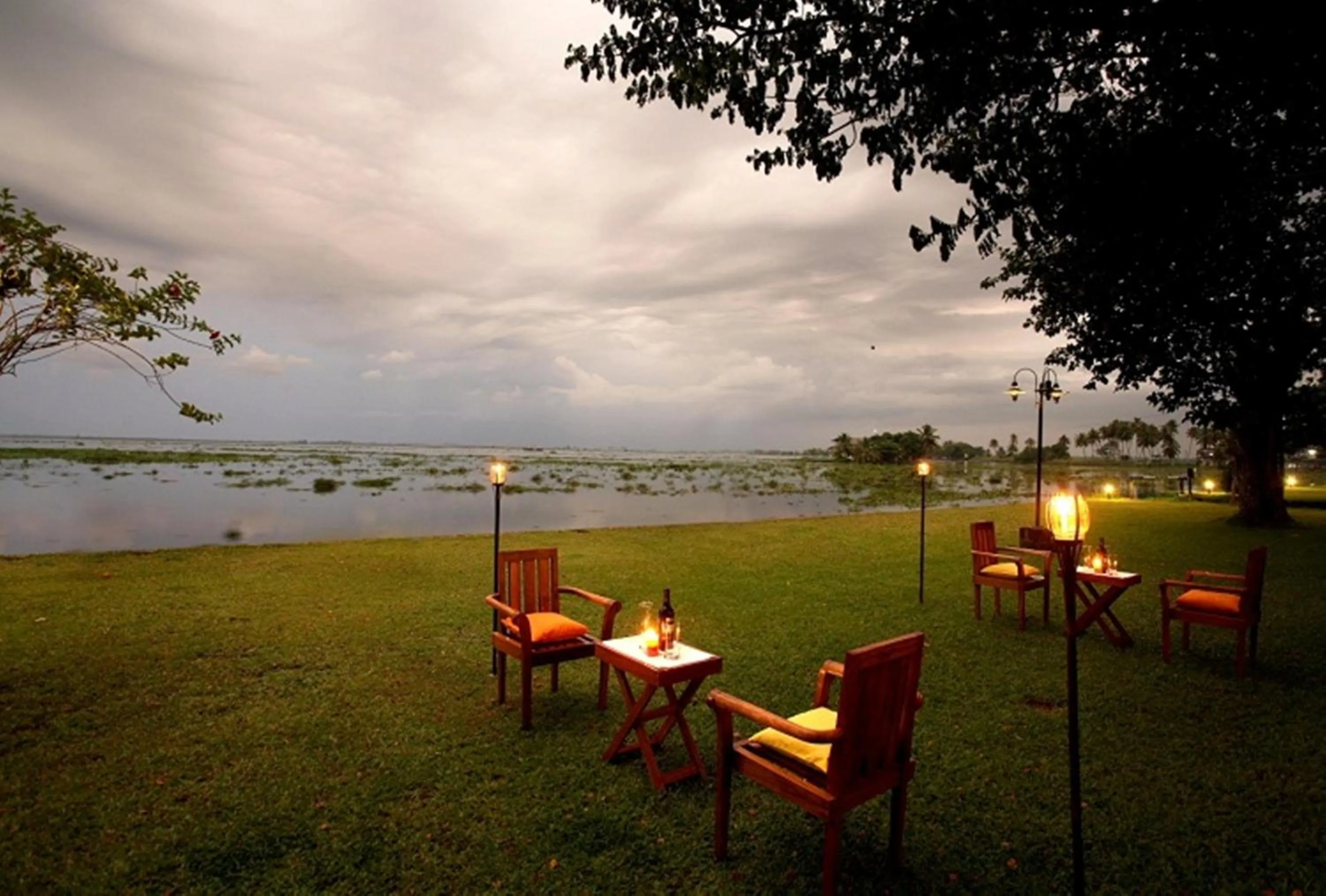 Dinner in Punnamada Resort