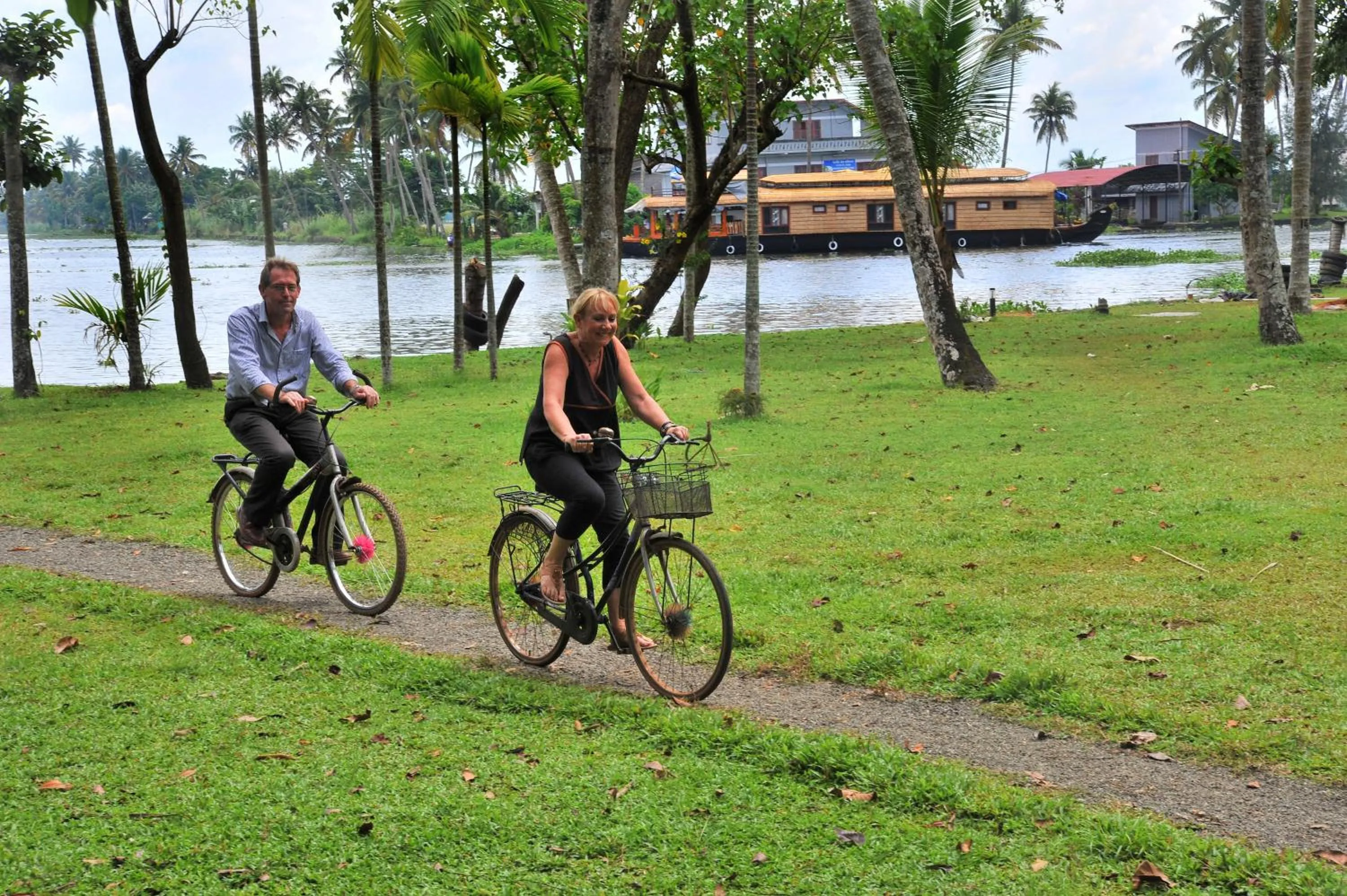 People in Punnamada Resort