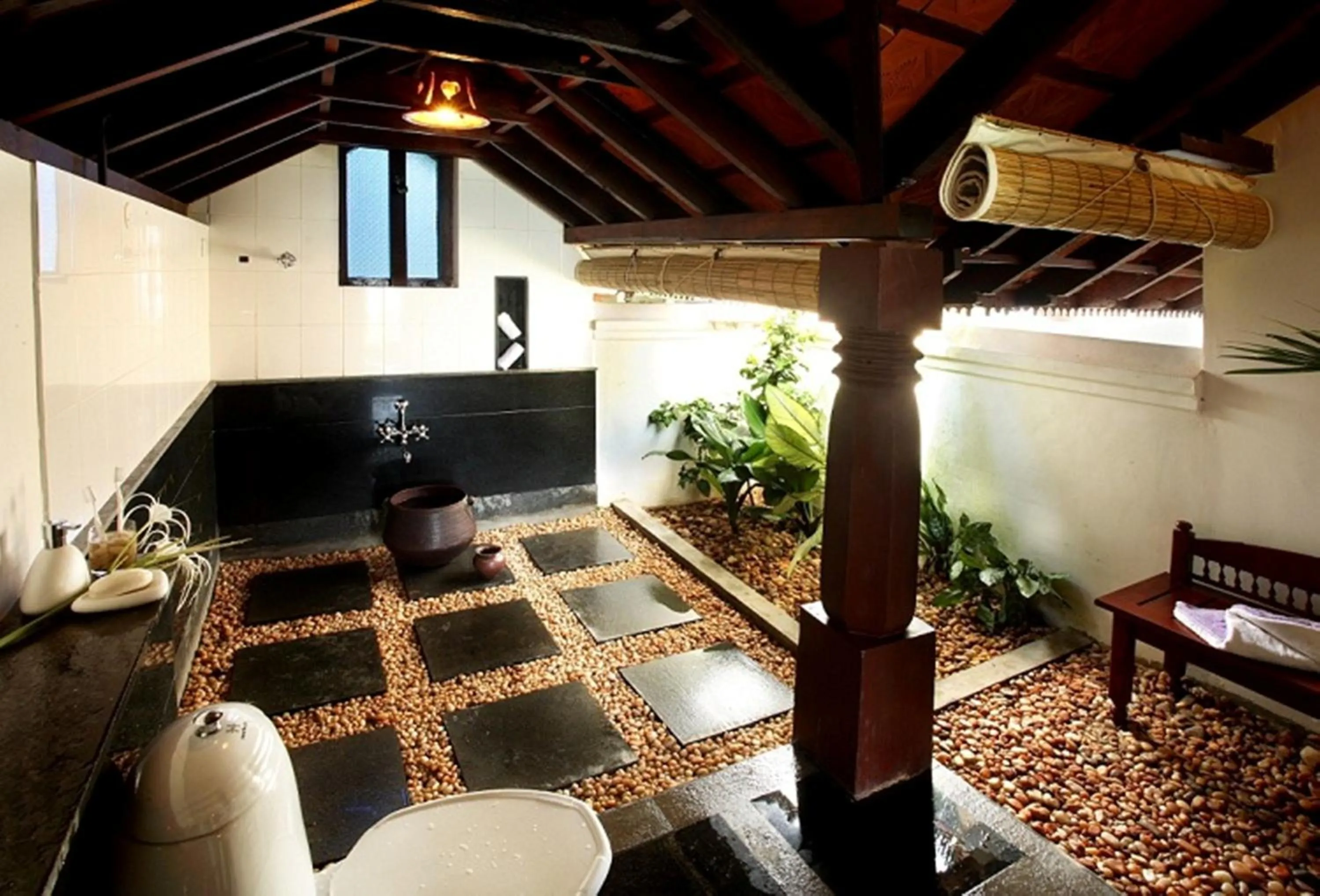 Bathroom in Punnamada Resort