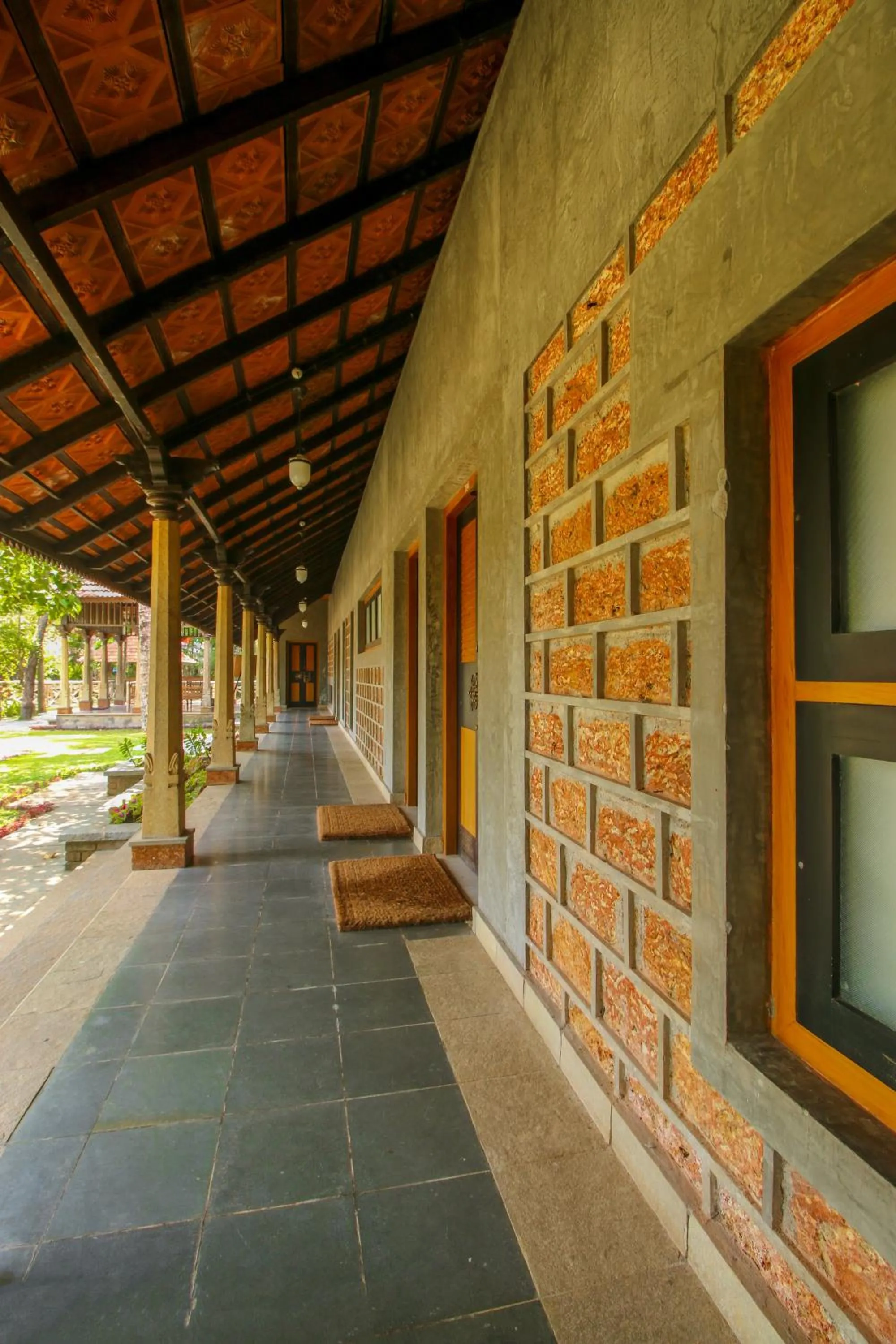 Garden in Punnamada Resort