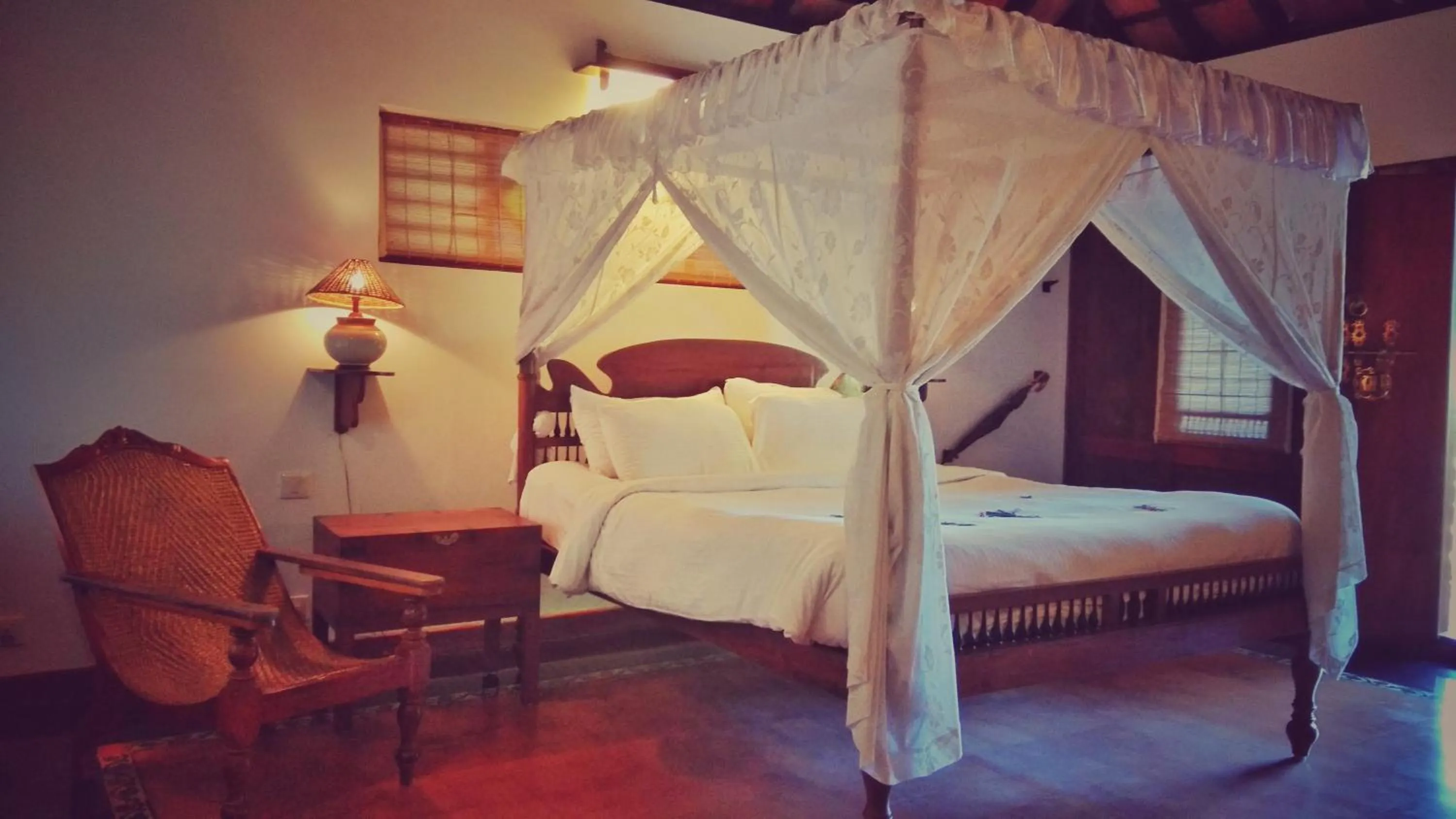 Photo of the whole room, Bed in Punnamada Resort