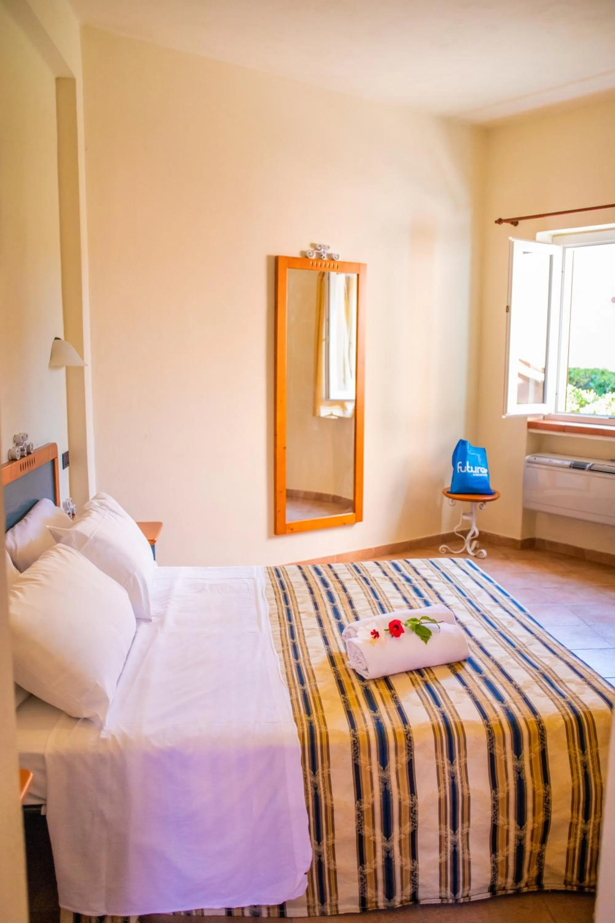 Bed in Futura Club Itaca Nausicaa