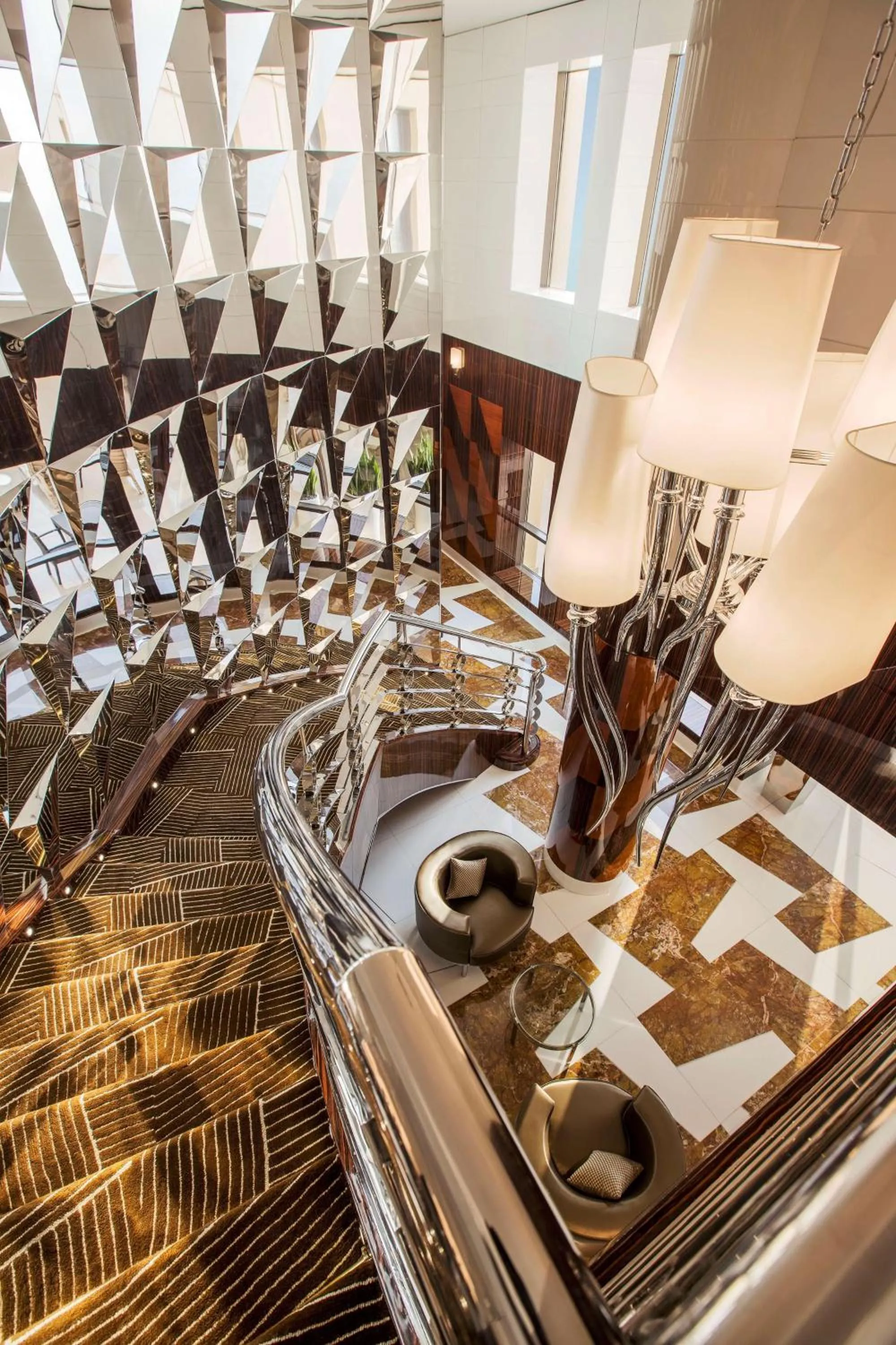 Living room in Hilton Dubai The Walk