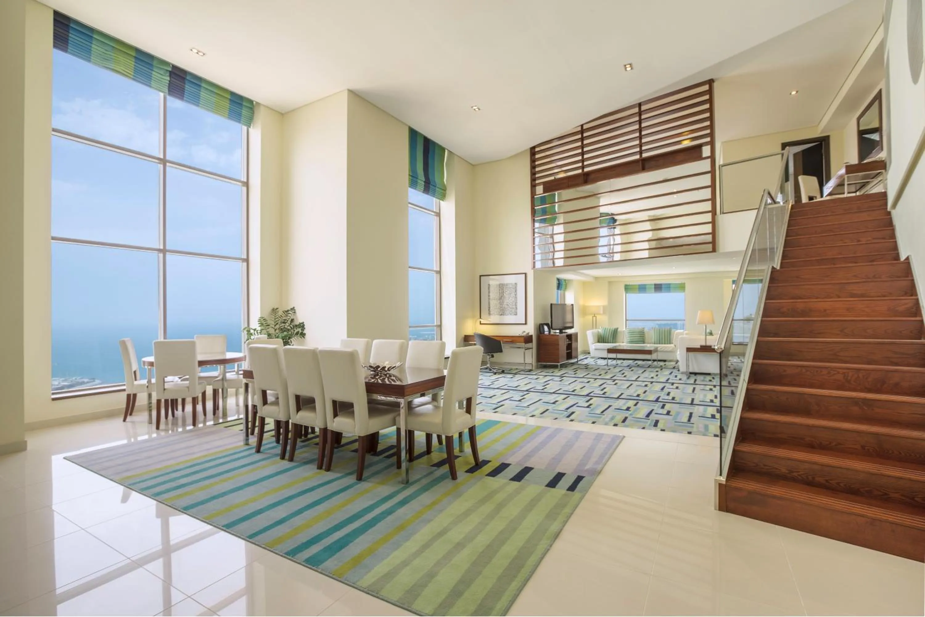 Living room in Hilton Dubai The Walk