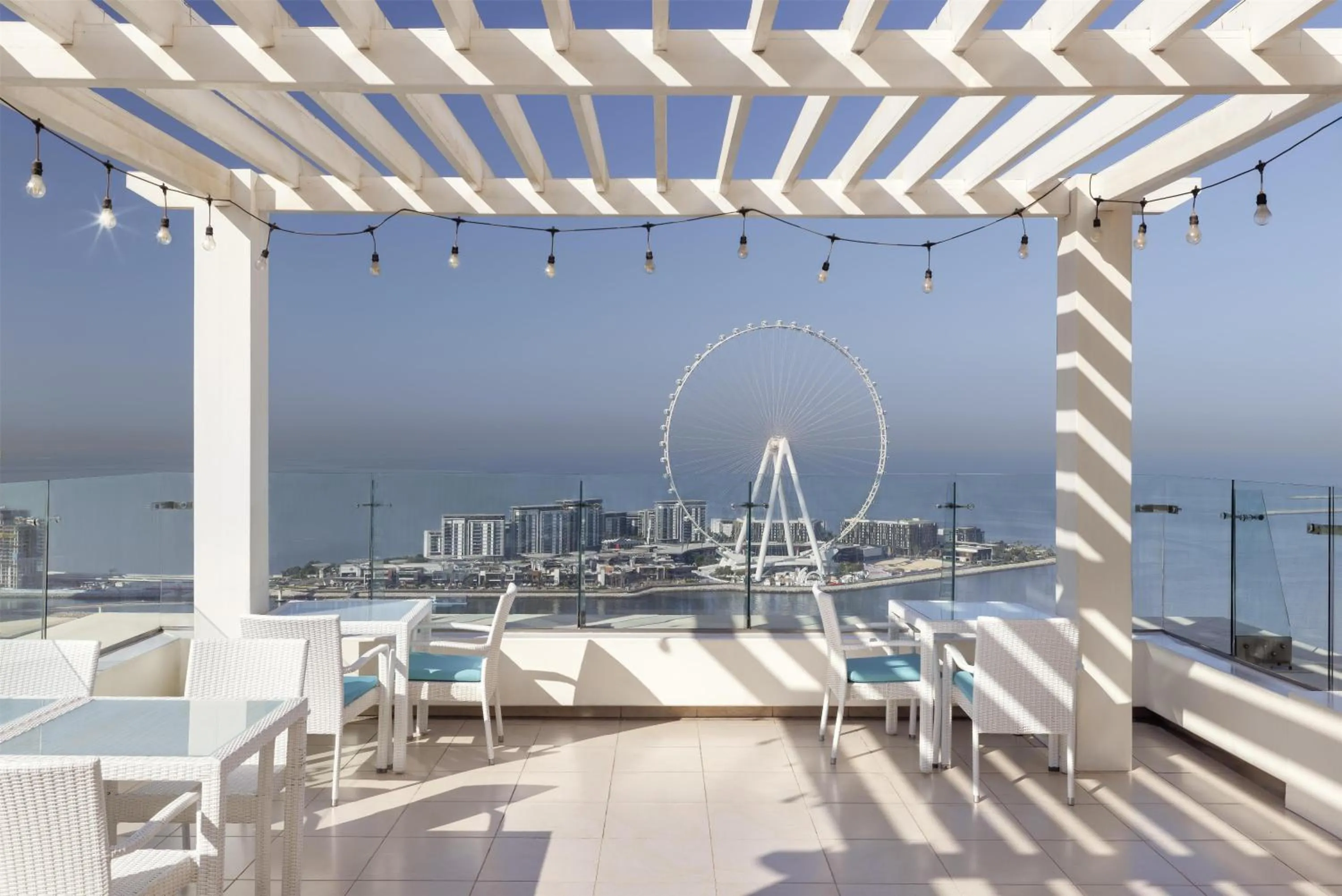Dining area in Hilton Dubai The Walk