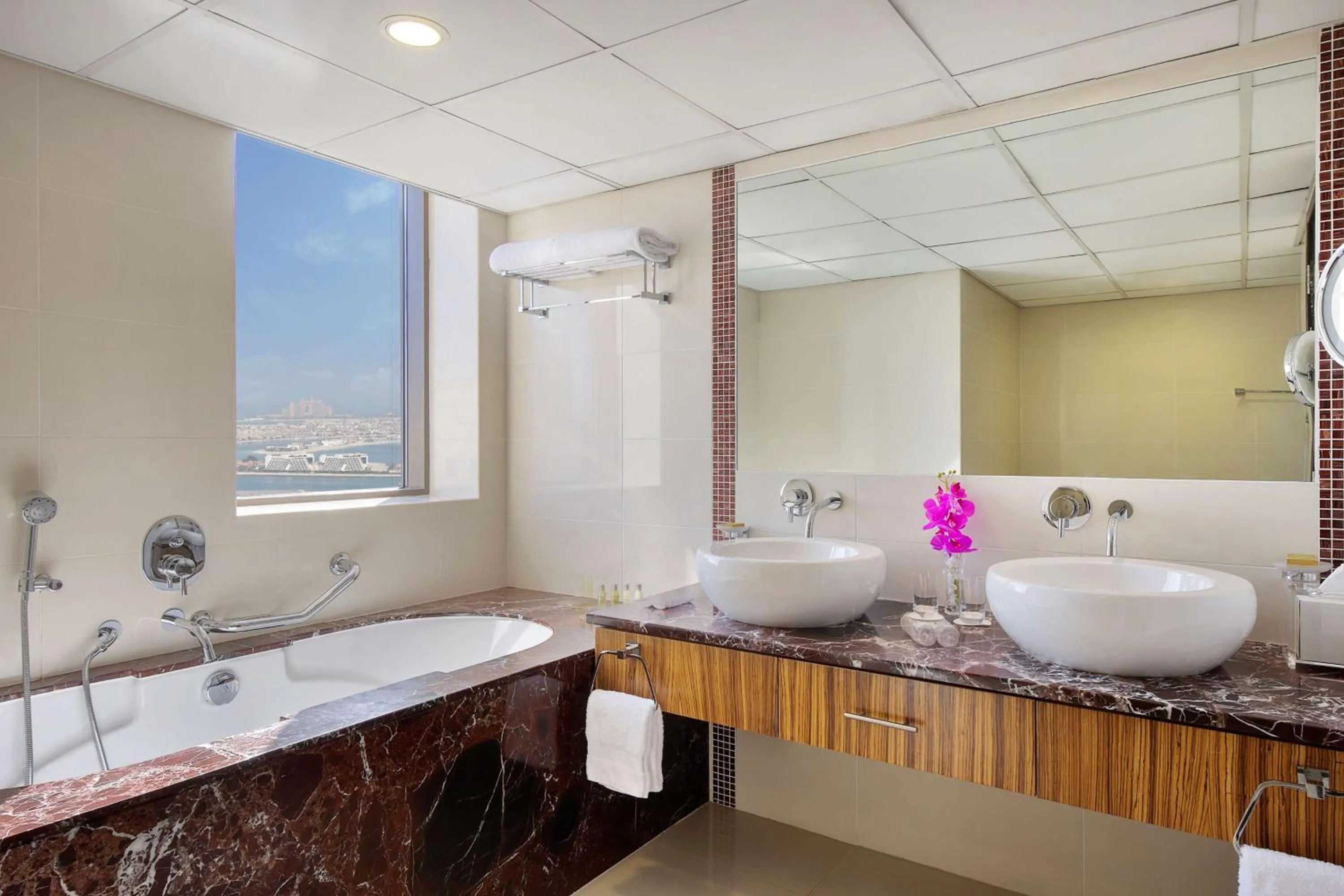 Bathroom in Hilton Dubai The Walk