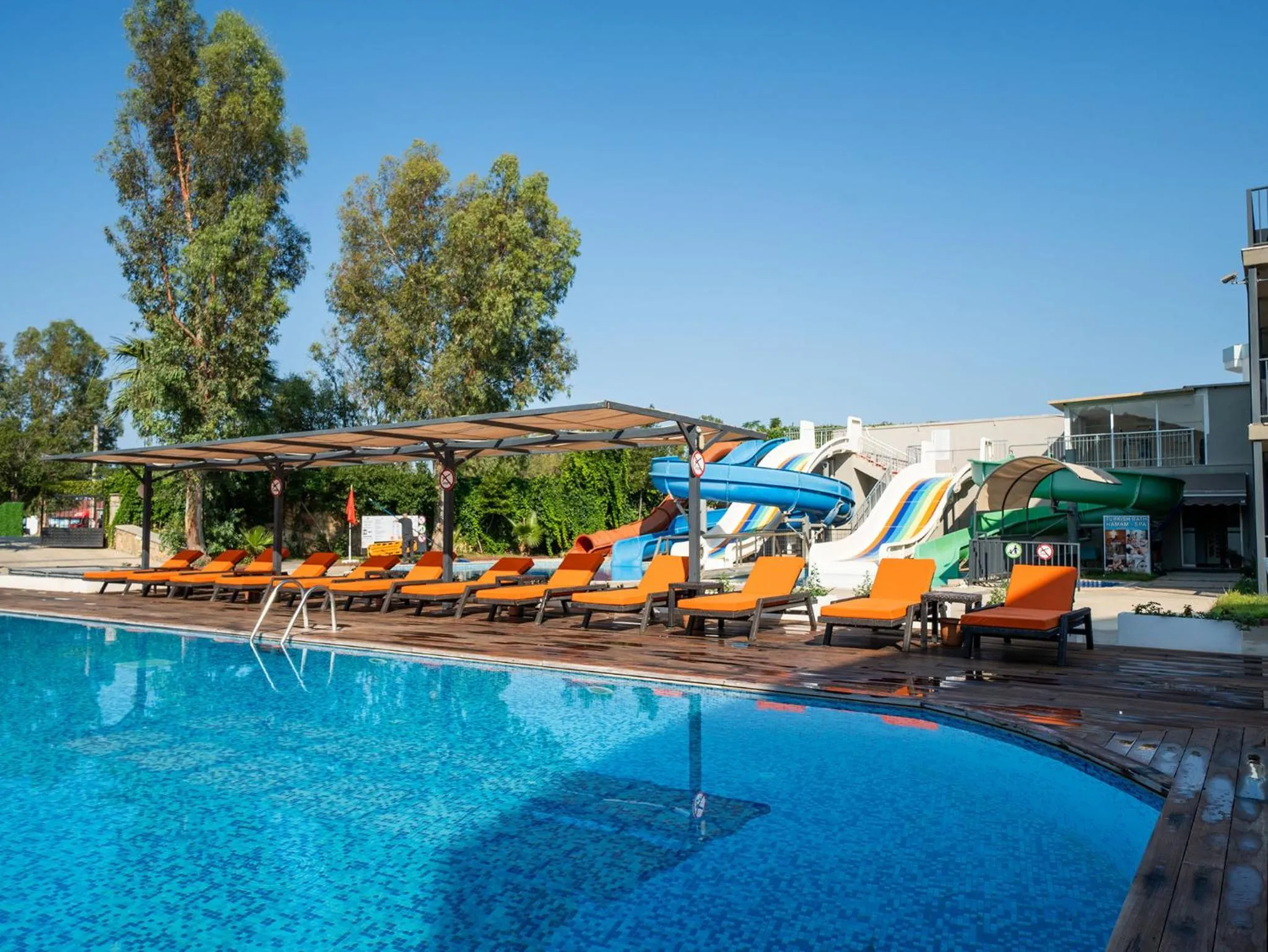 Aqua park in Bodrum Beach Resort