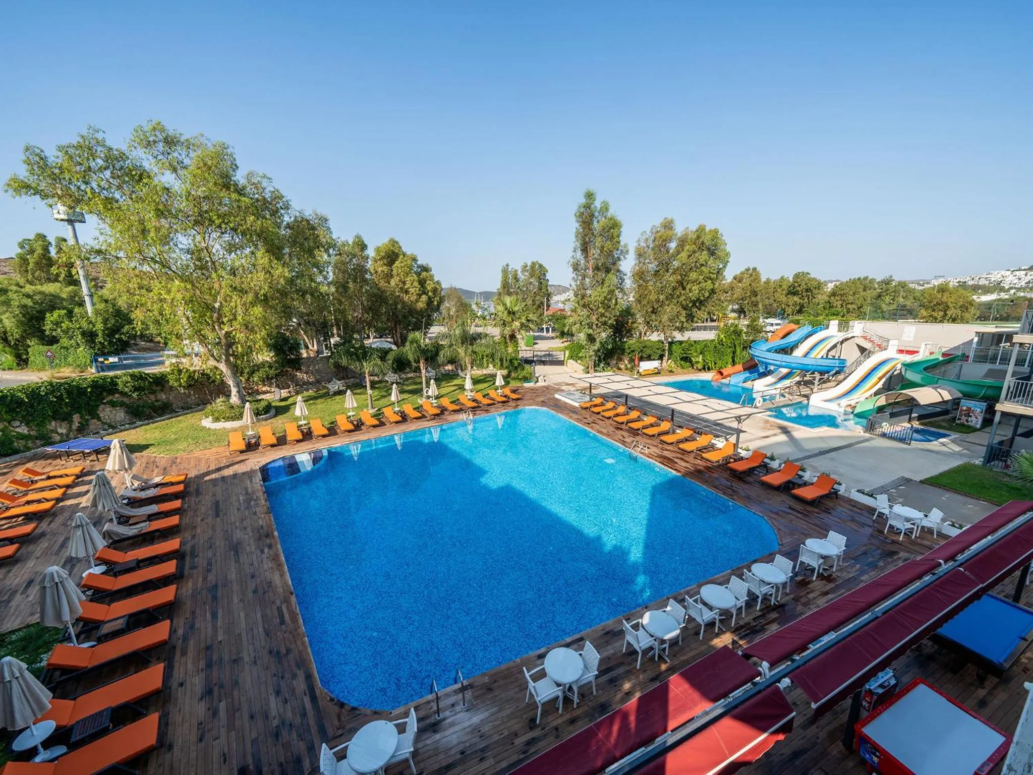 Pool view in Bodrum Beach Resort