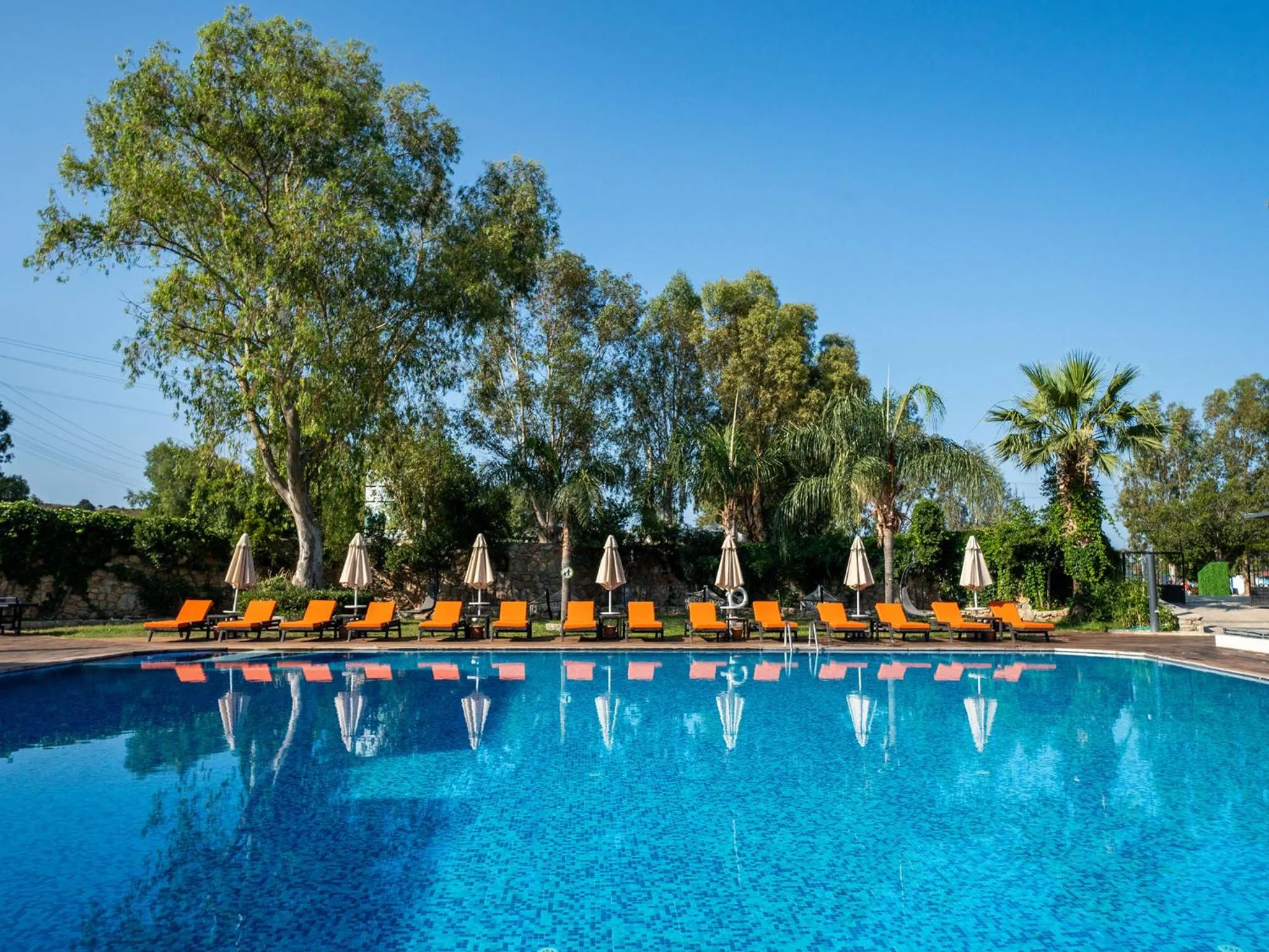 Pool view in Bodrum Beach Resort