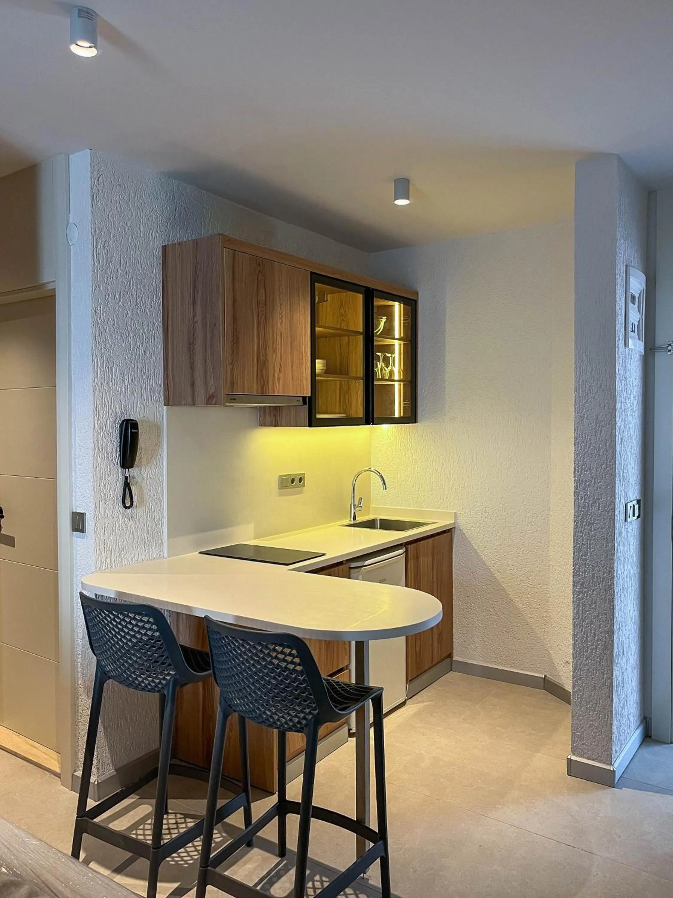 Kitchen or kitchenette in Bodrum Beach Resort