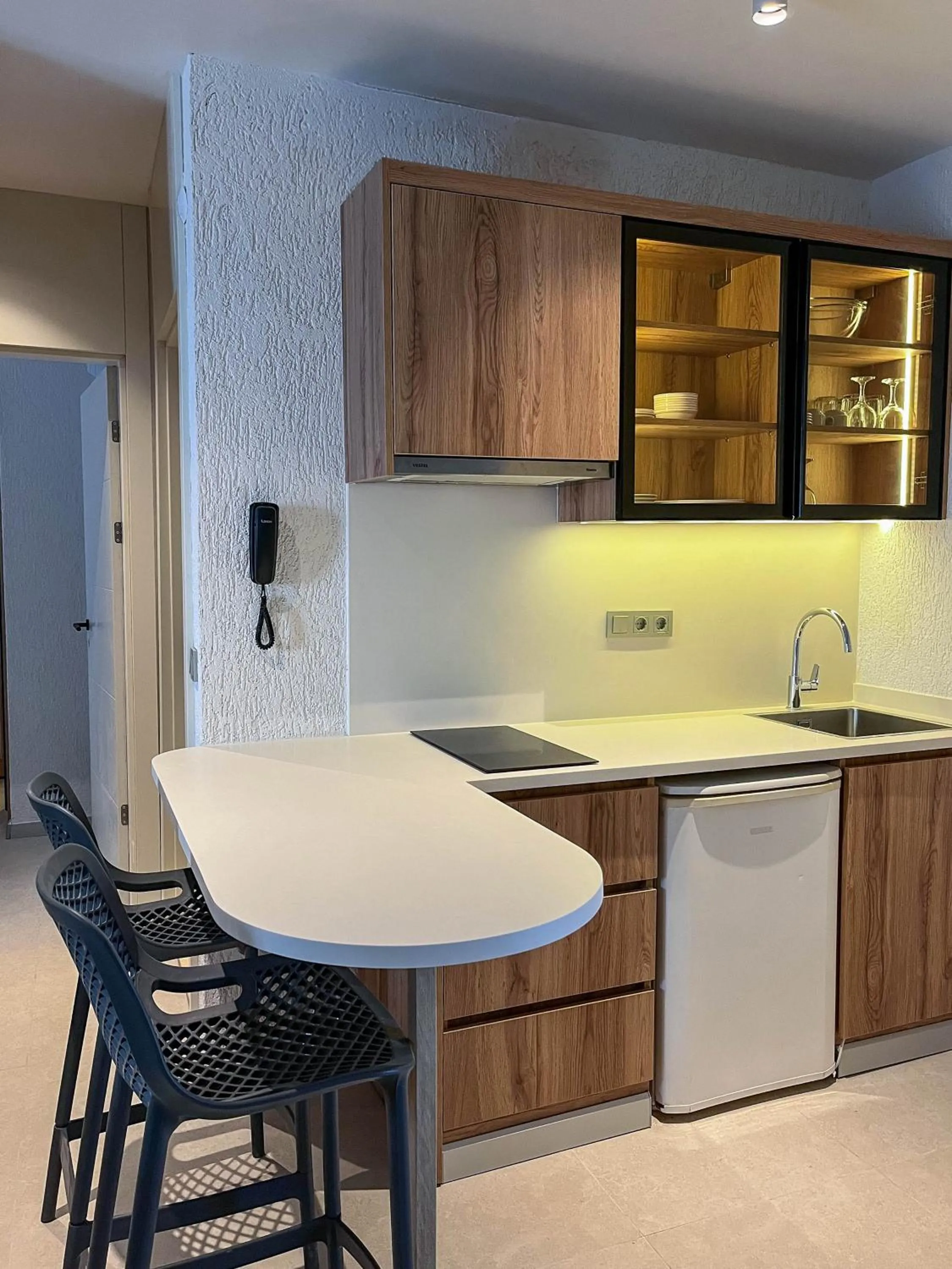 Kitchen or kitchenette in Bodrum Beach Resort