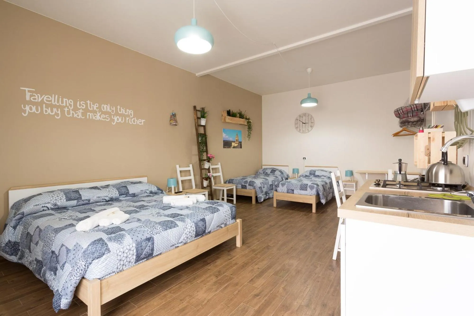 Family Room with Private Bathroom and Balcony - single occupancy in Pura Vida Barocca