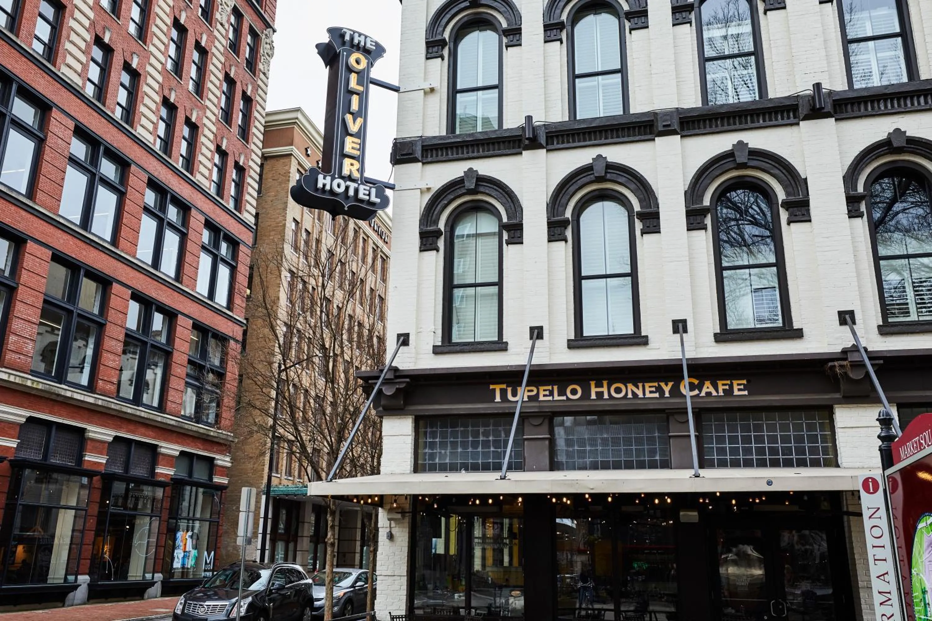 Restaurant/places to eat in The Oliver Hotel Knoxville, by Oliver