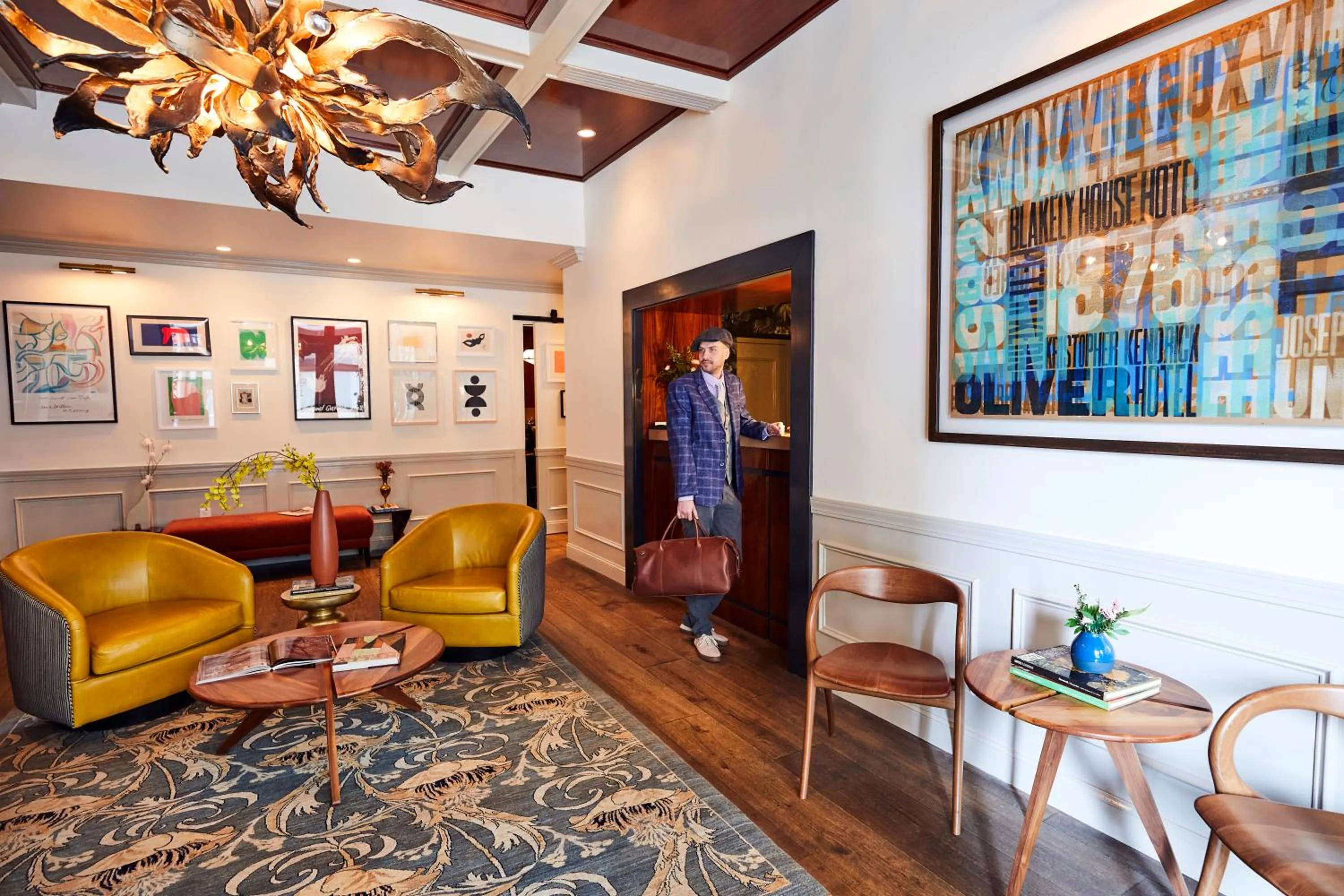 Lobby or reception in The Oliver Hotel Knoxville, by Oliver