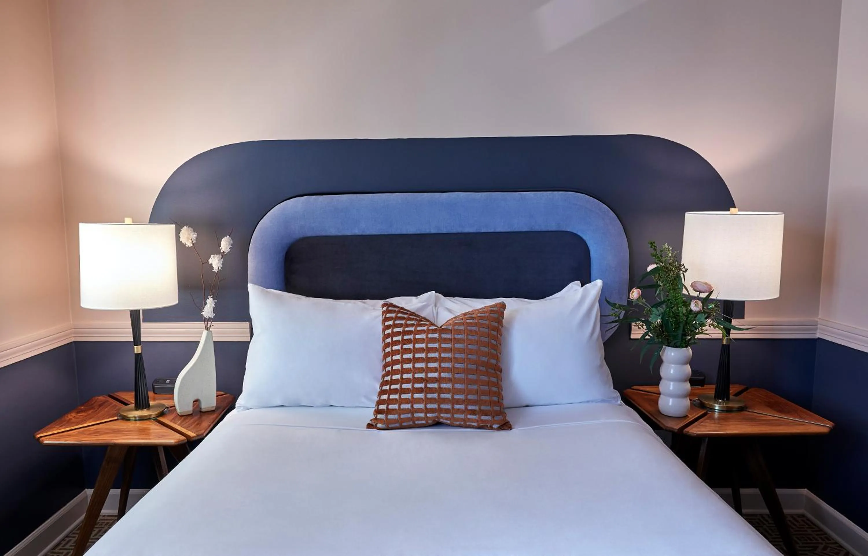 Bed in The Oliver Hotel Knoxville, by Oliver