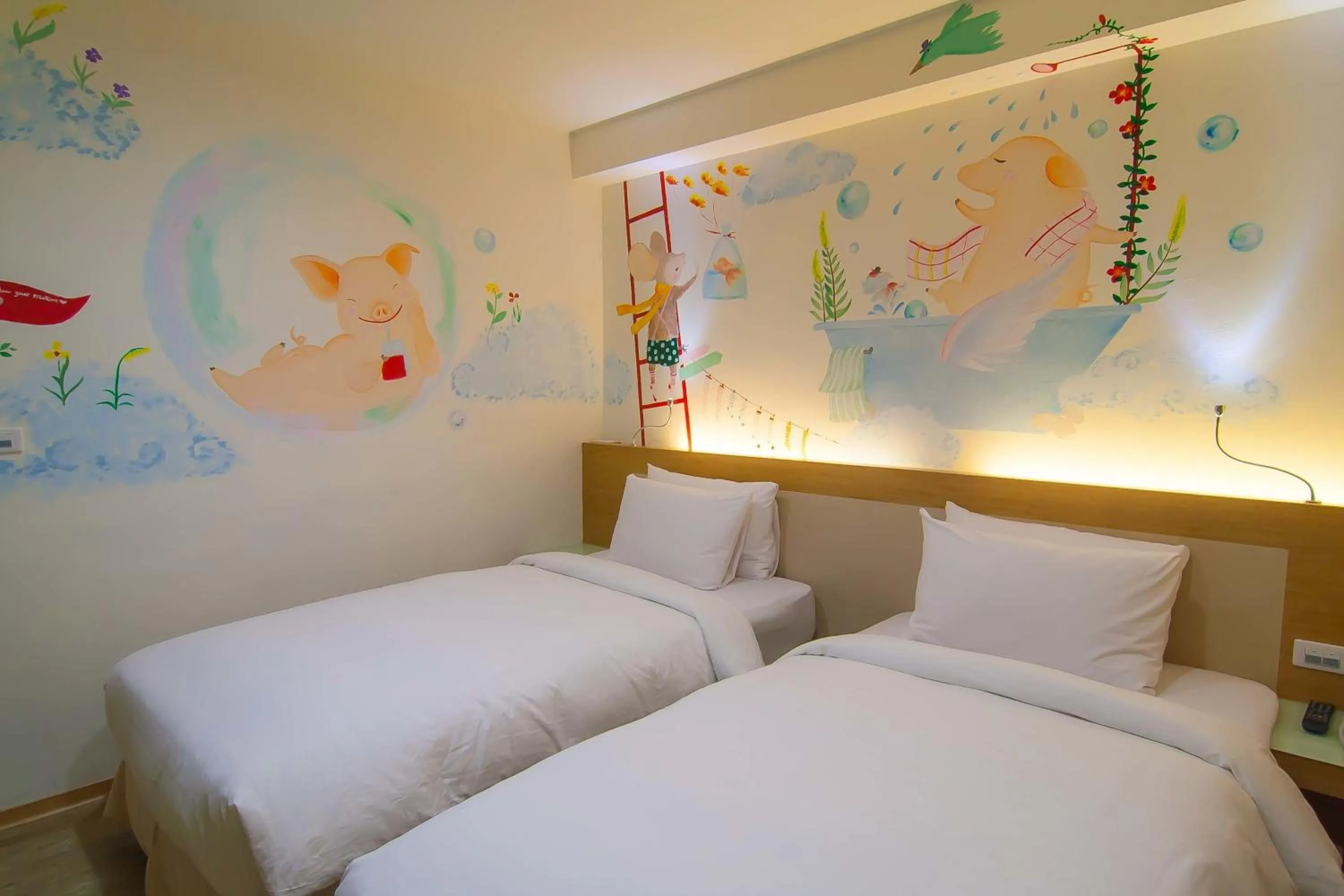 Bed in Legend Hotel Kaohsiung Liuhe