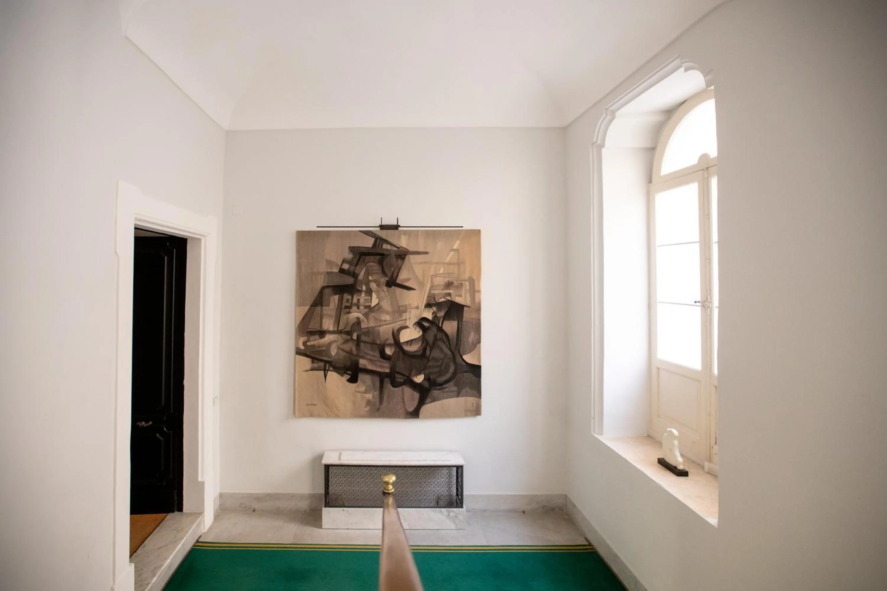 Decorative detail in La Fiermontina Palazzo Bozzi Corso Hotel