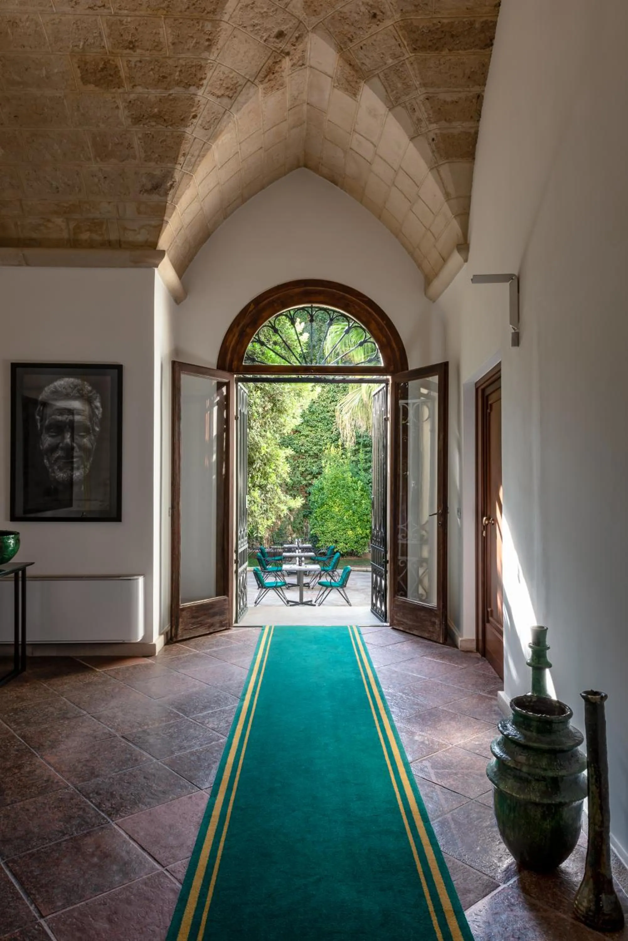 Garden in La Fiermontina Palazzo Bozzi Corso Hotel
