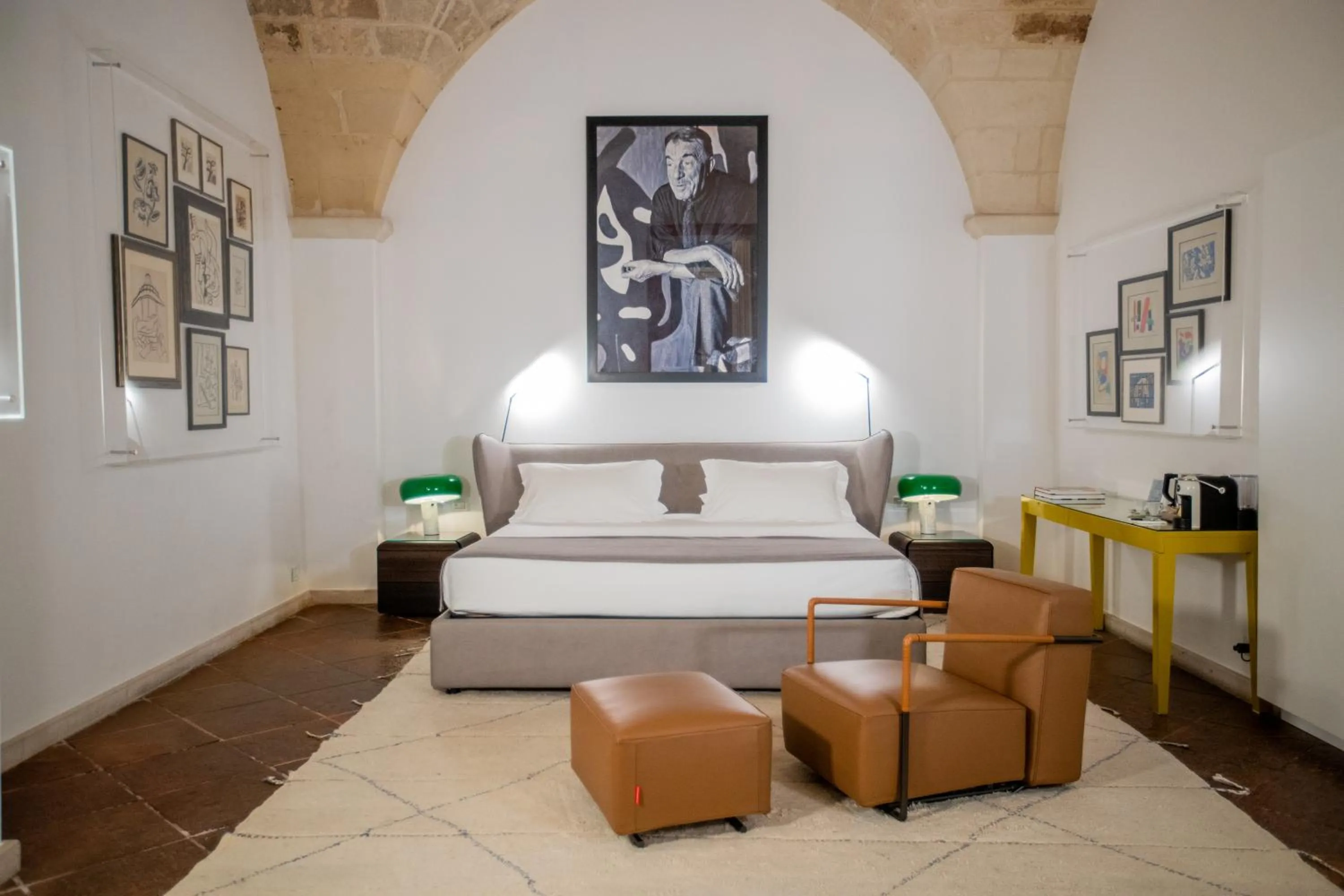 Bed in La Fiermontina Palazzo Bozzi Corso Hotel