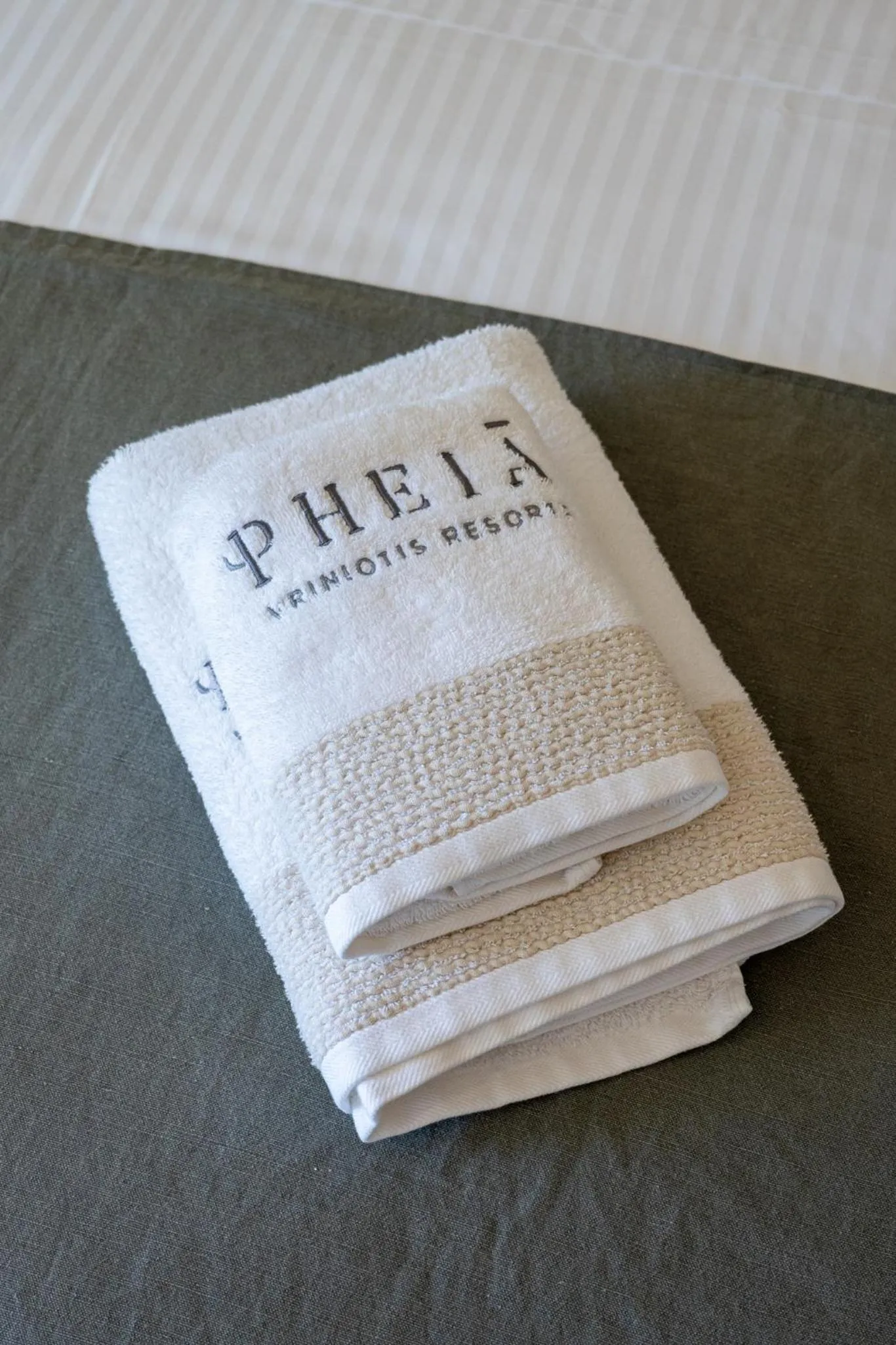 towels in PHEIA, Vriniotis Resorts