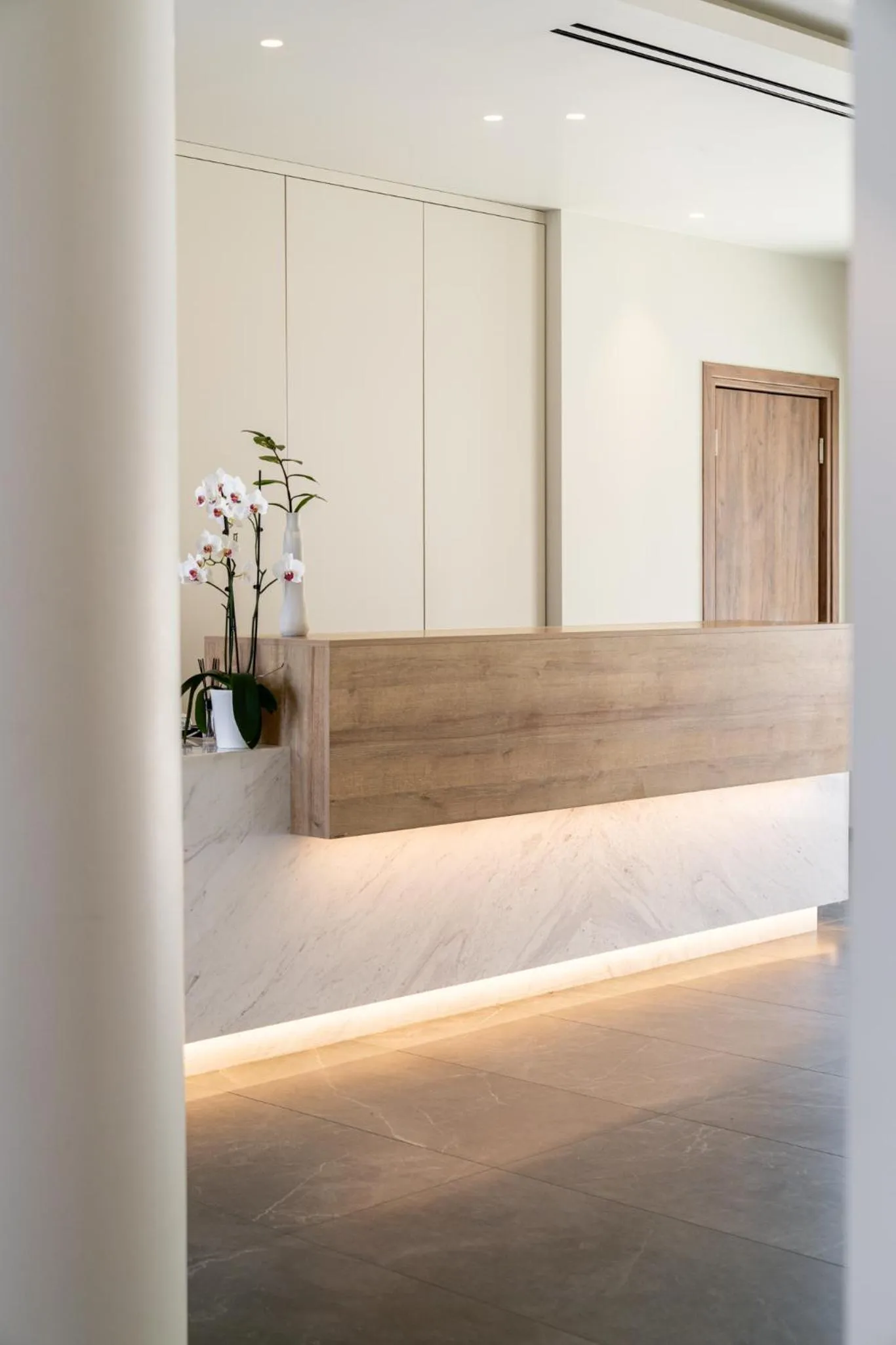 Lobby or reception in PHEIA, Vriniotis Resorts