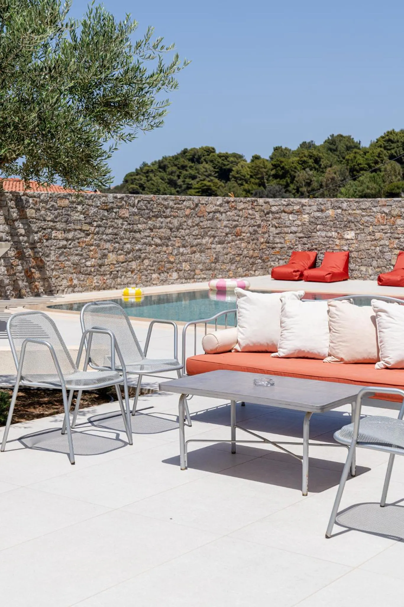 Swimming pool in PHEIA, Vriniotis Resorts