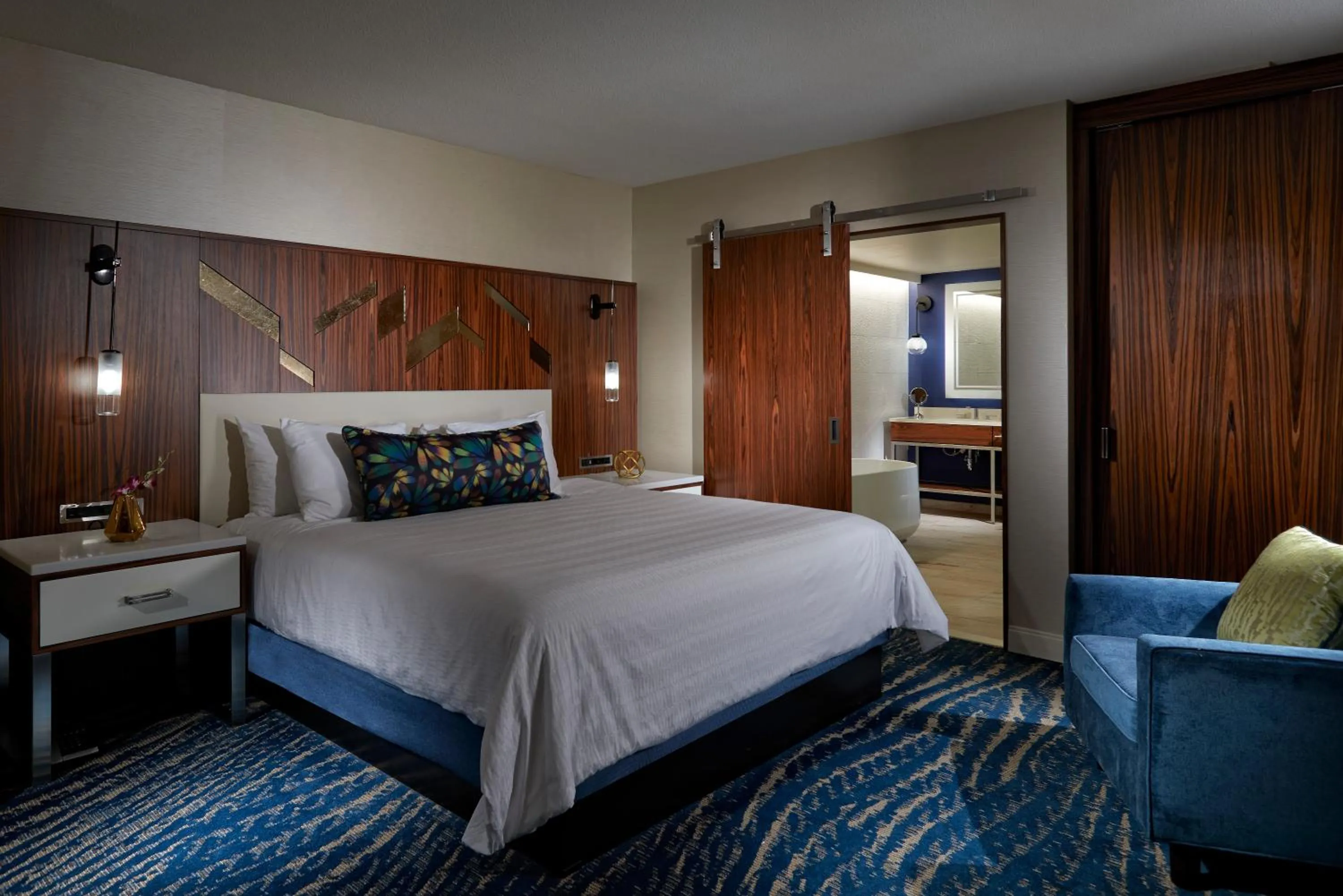 Bedroom, Bed in Hard Rock Hotel & Casino Atlantic City