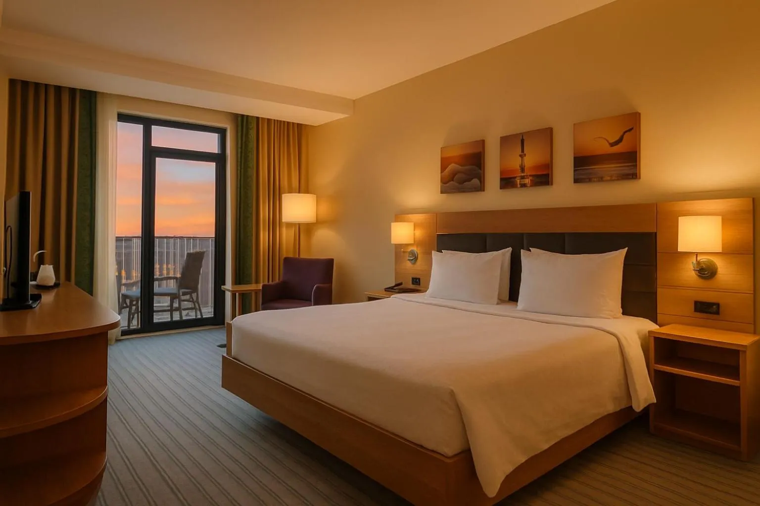 Bed in Dosso Dossi Hotels & SPA Golden Horn