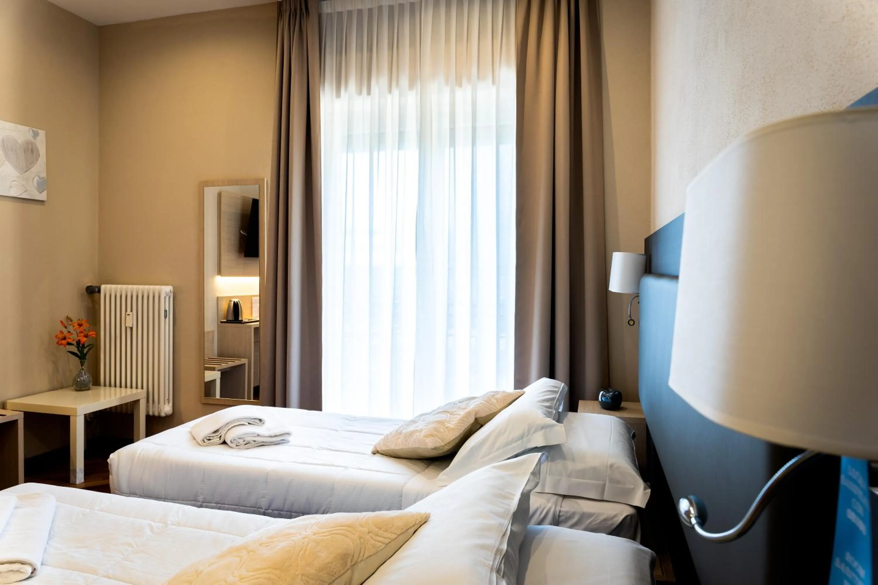 Bed in Hotel Victoria