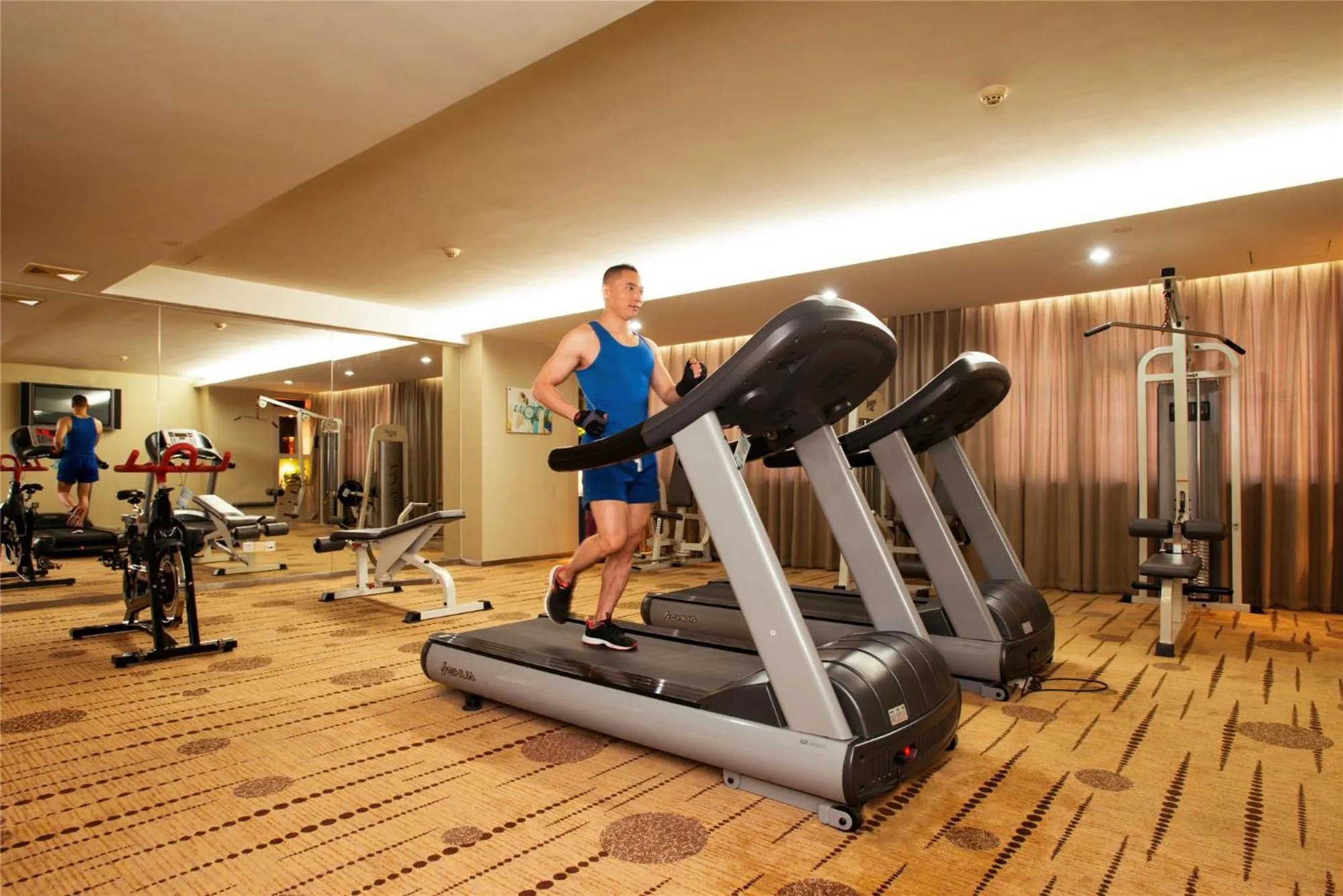 Fitness centre/facilities in Shenzhen Longgang Rivan Hotel