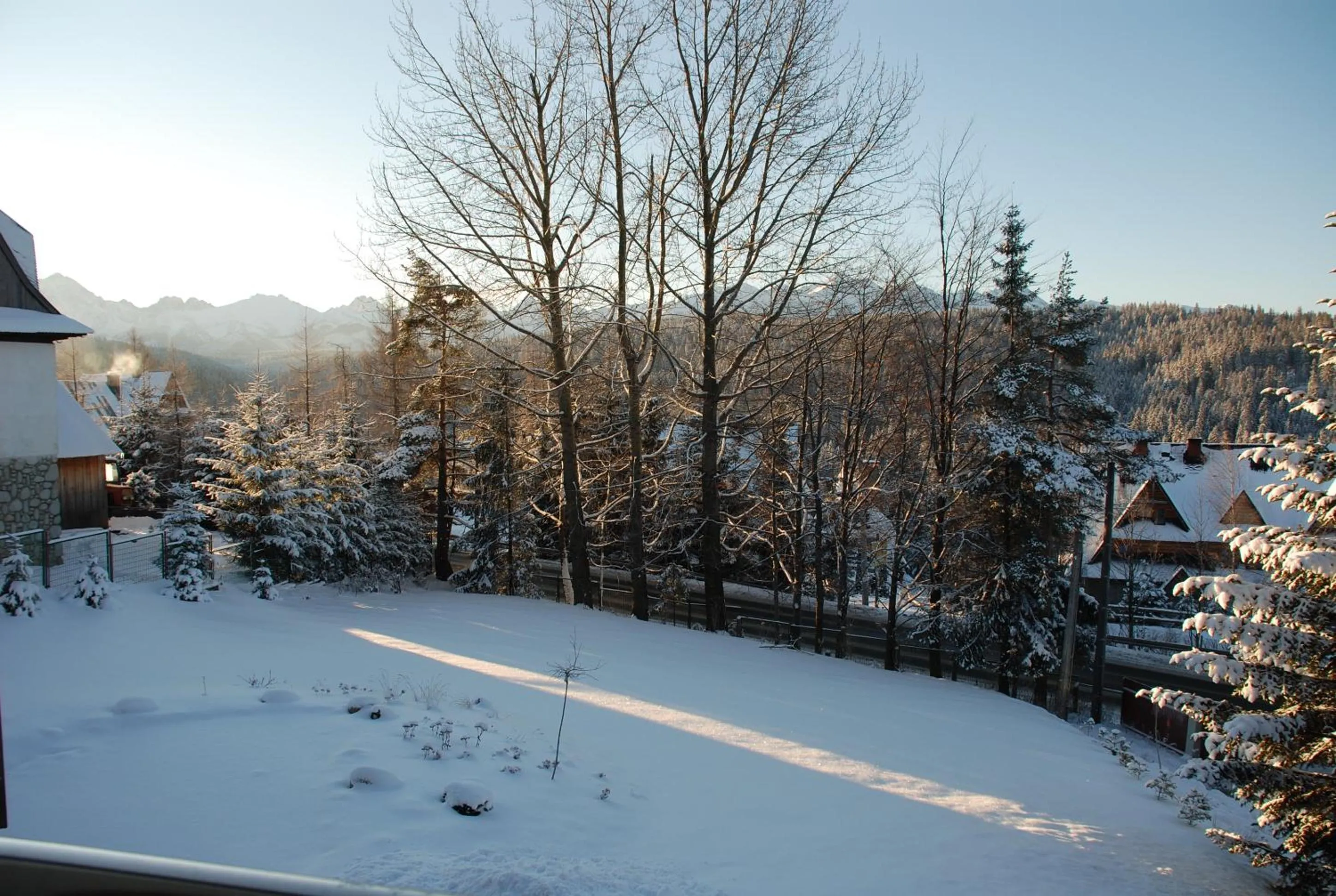 Winter in Villa Park