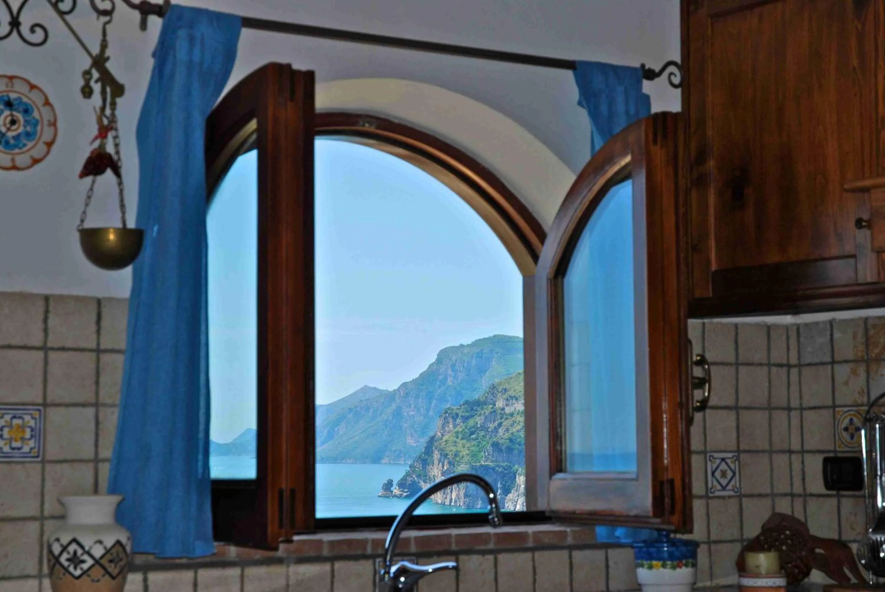 Living room in Villa La Roccia - Arienzo