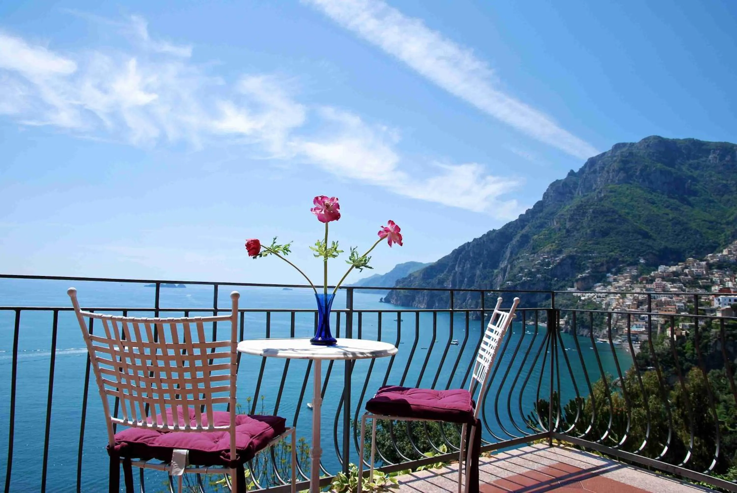 Balcony/Terrace in Villa La Roccia - Arienzo
