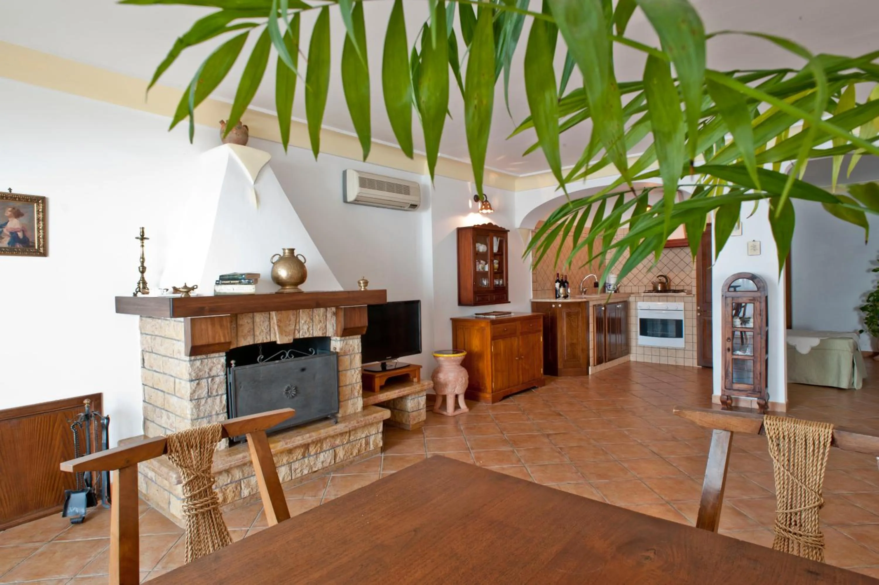 Living room in Villa La Roccia - Arienzo