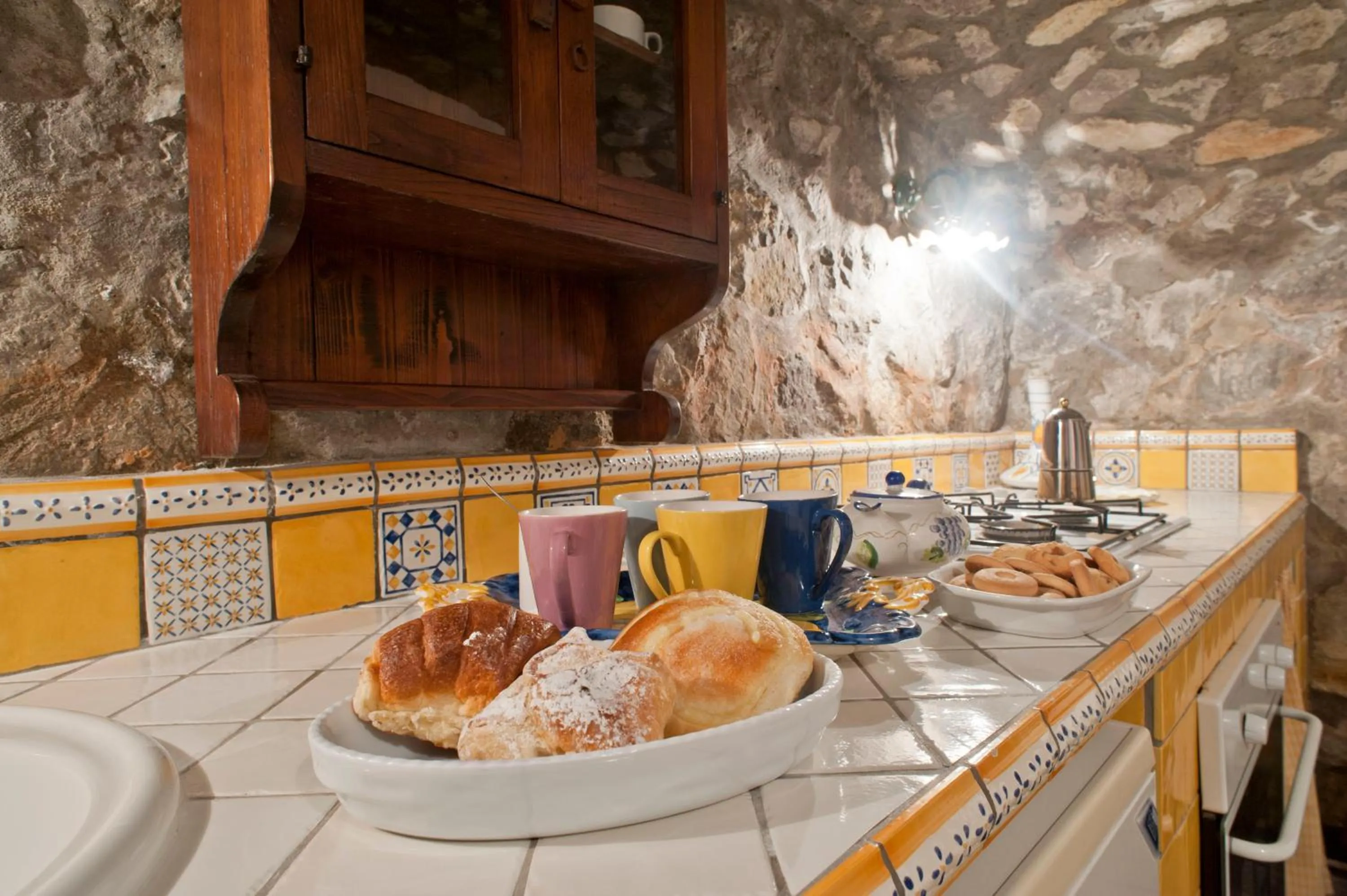 Kitchen or kitchenette in Villa La Roccia - Arienzo