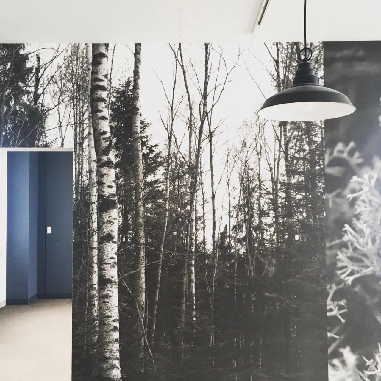 Communal lounge/ TV room in EN hostel