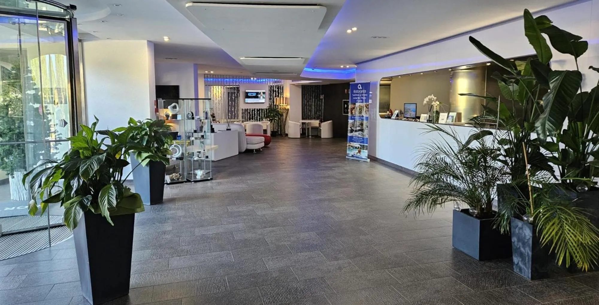 Lobby or reception in A Point Porto Ercole Resort & Spa