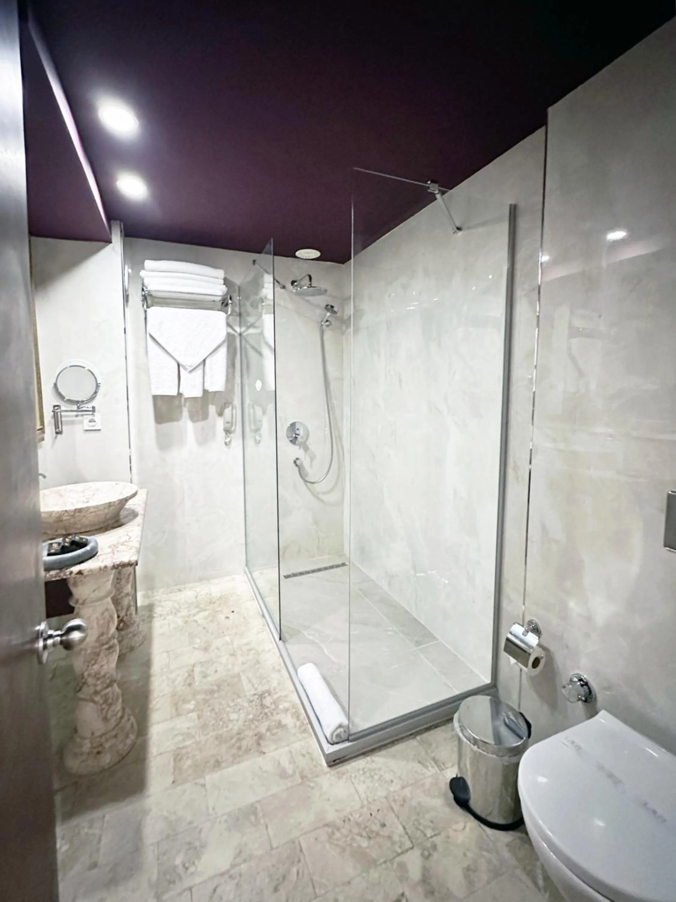 Shower in LAUR HOTELS Experience & Elegance
