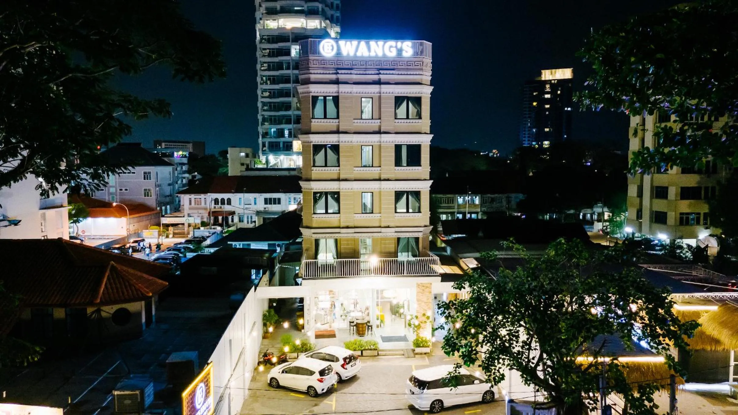 Property building in Wangs Hotel Gurney Drive
