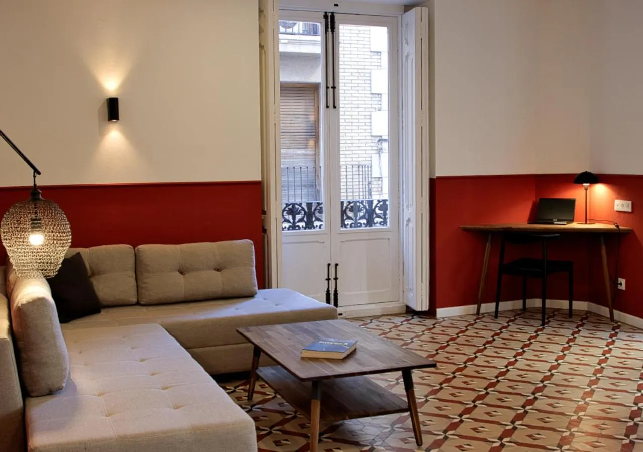 Living room in VALOLA Boutique Rooms