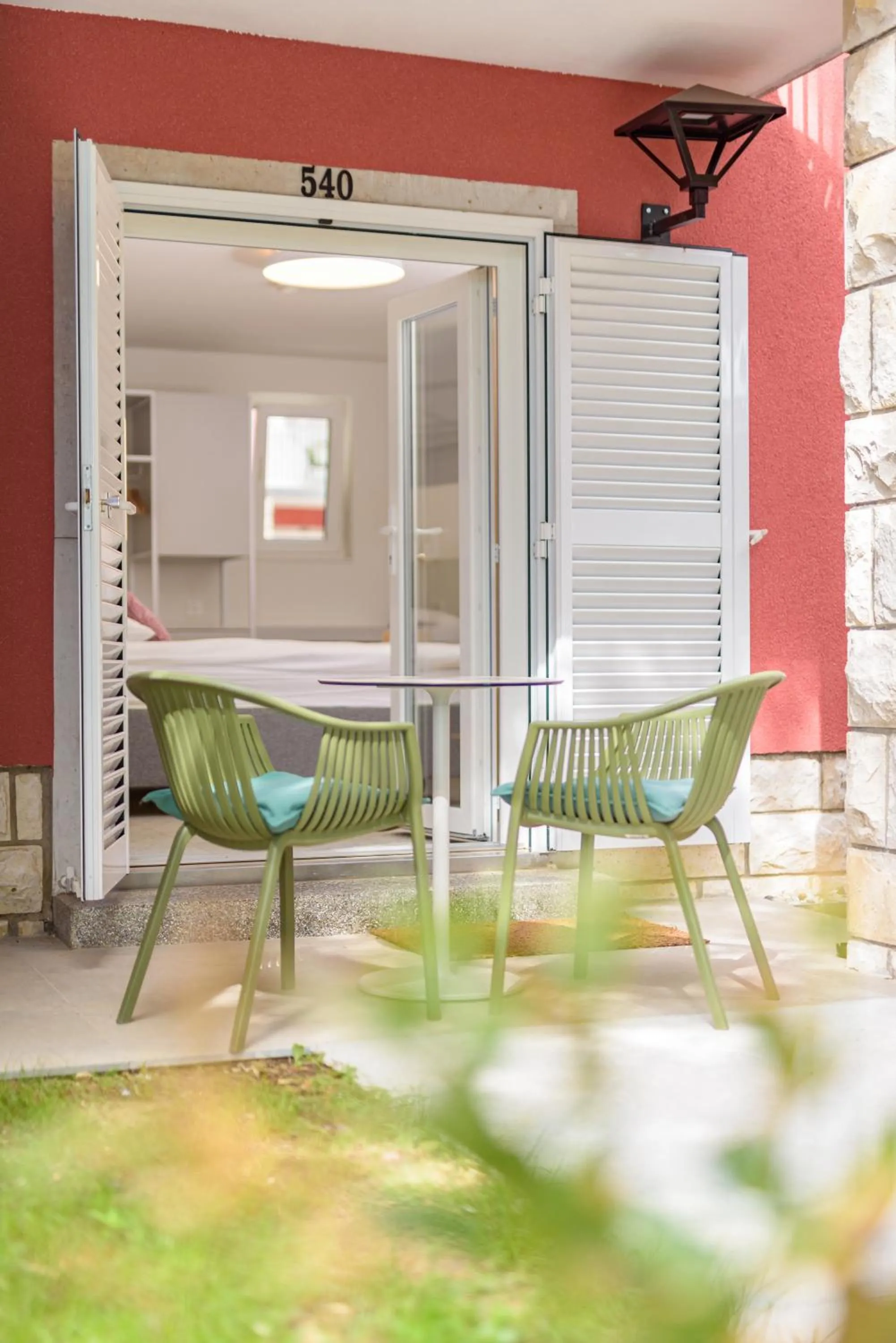 Patio in Holiday Park Vile - Terme Krka