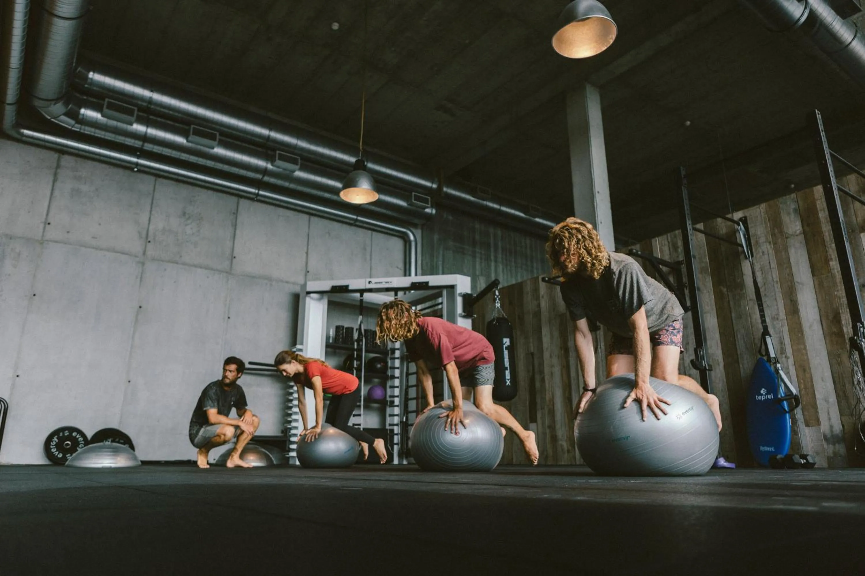 Fitness centre/facilities in Noah Surf House Portugal