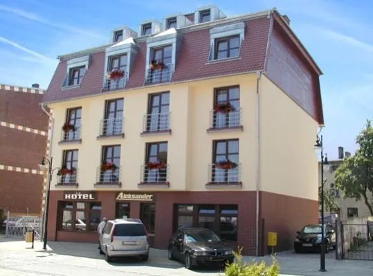 Facade/entrance in Hotel Aleksander