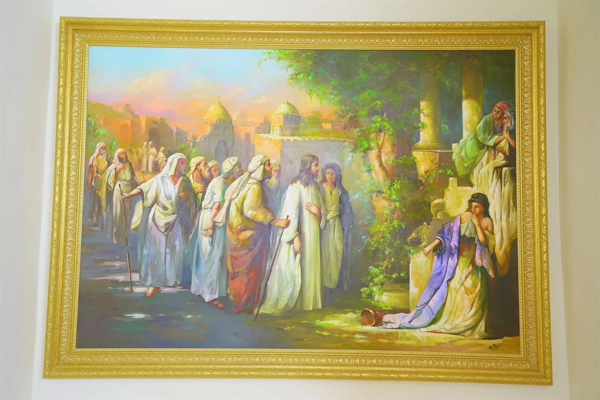 Decorative detail in Sergei Palace Hotel