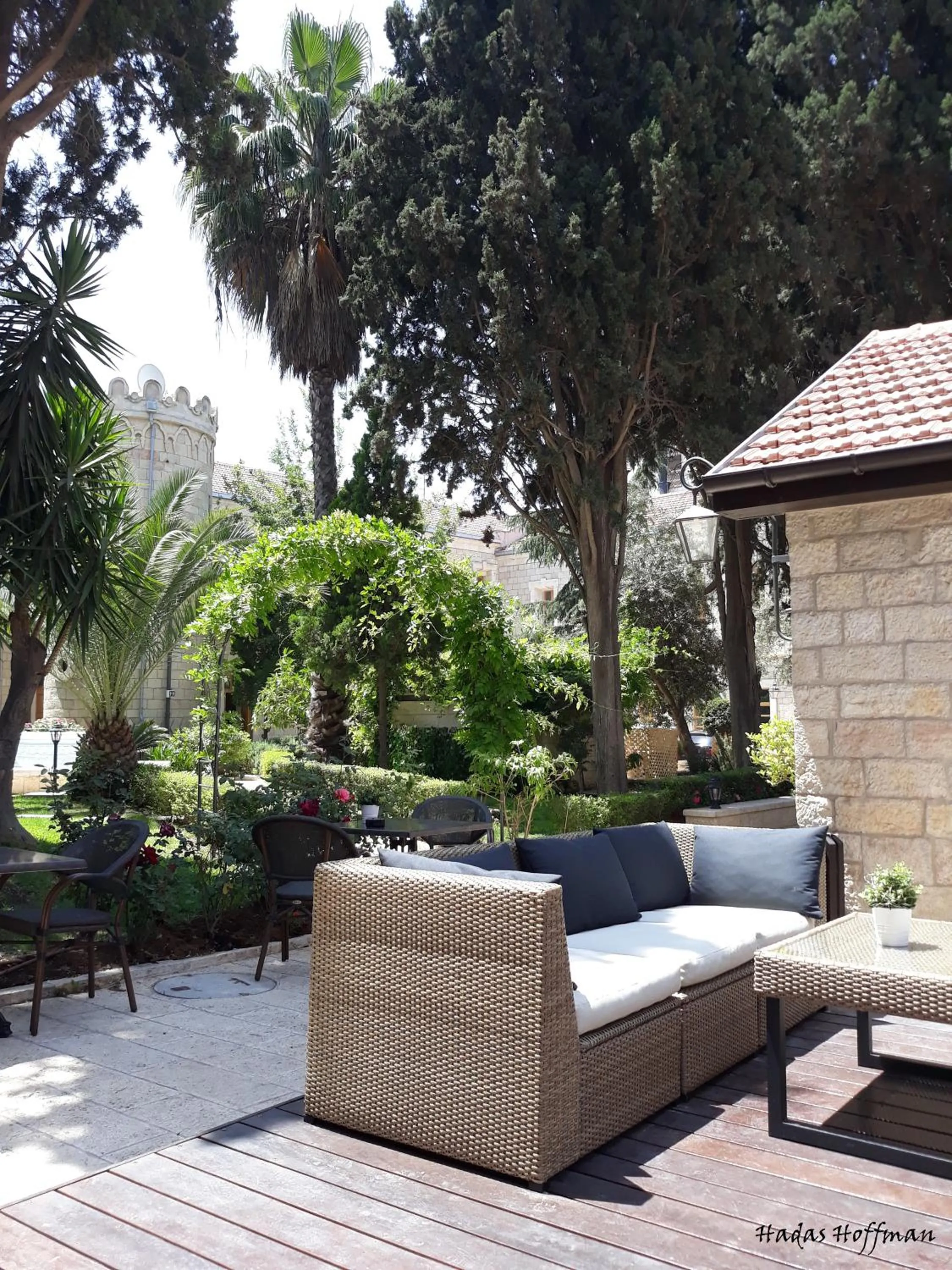 Seating area in Sergei Palace Hotel