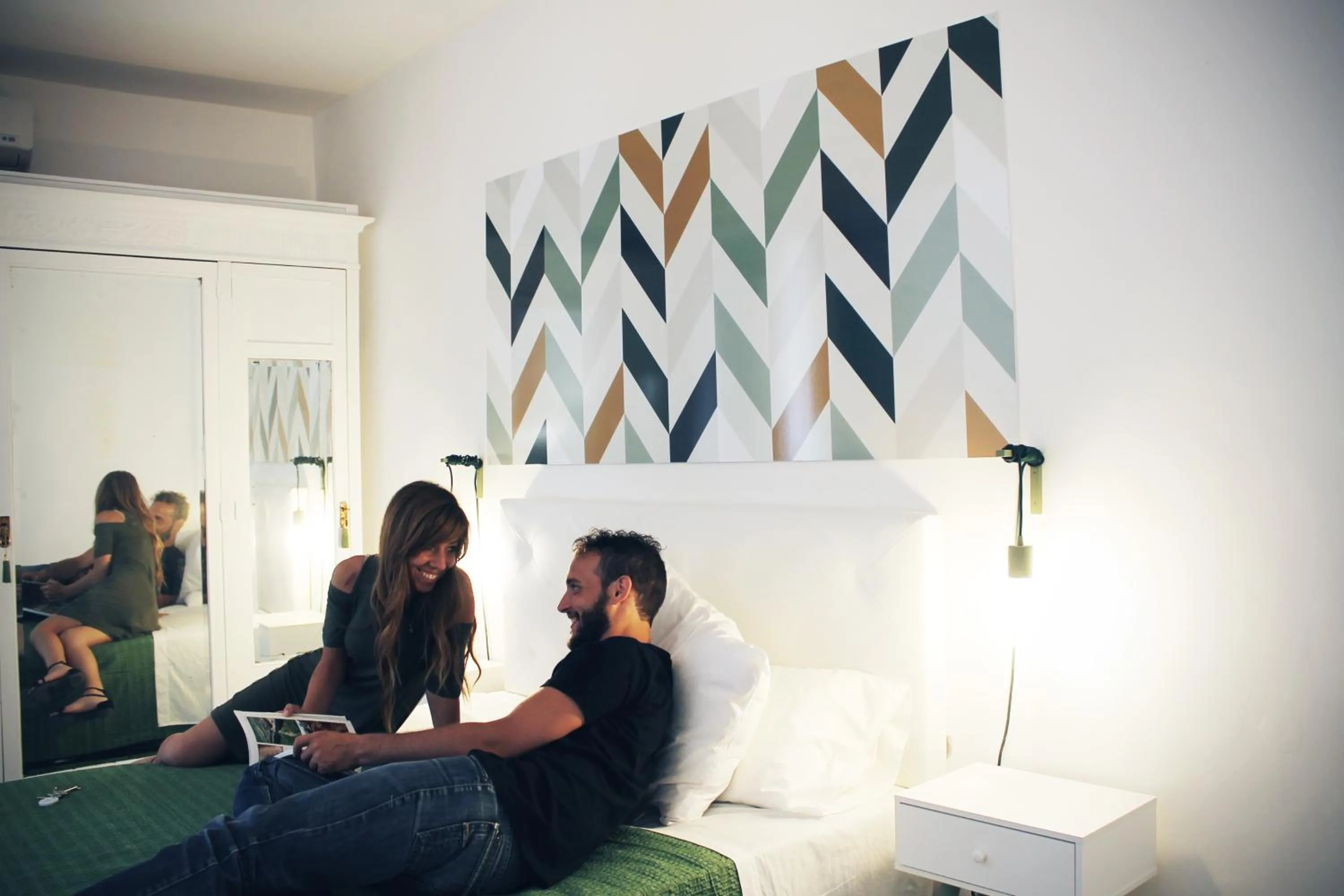 People in Palazzo delle Logge